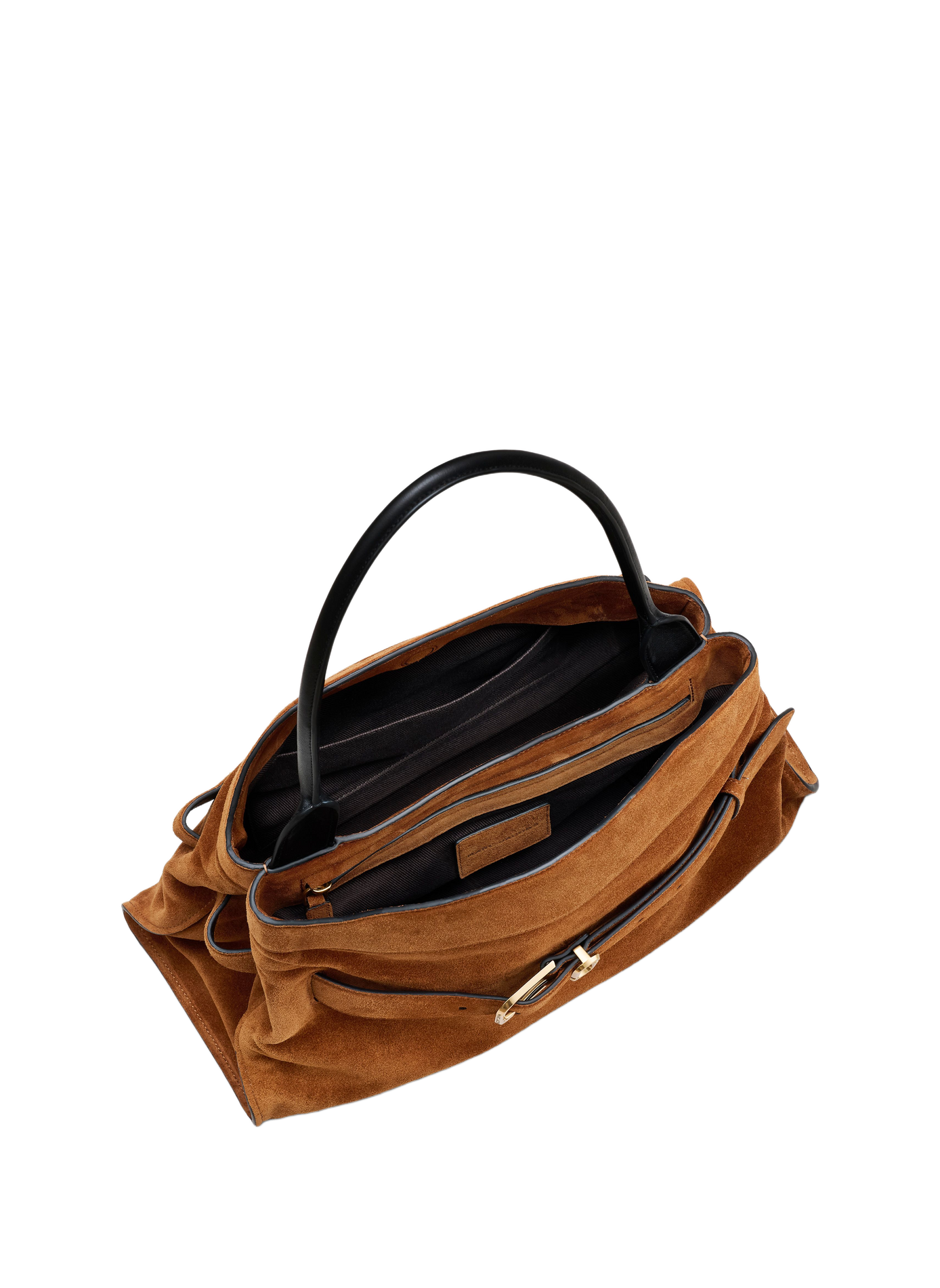 Sac The suede Dakota Satchel MARC JACOBS Marron