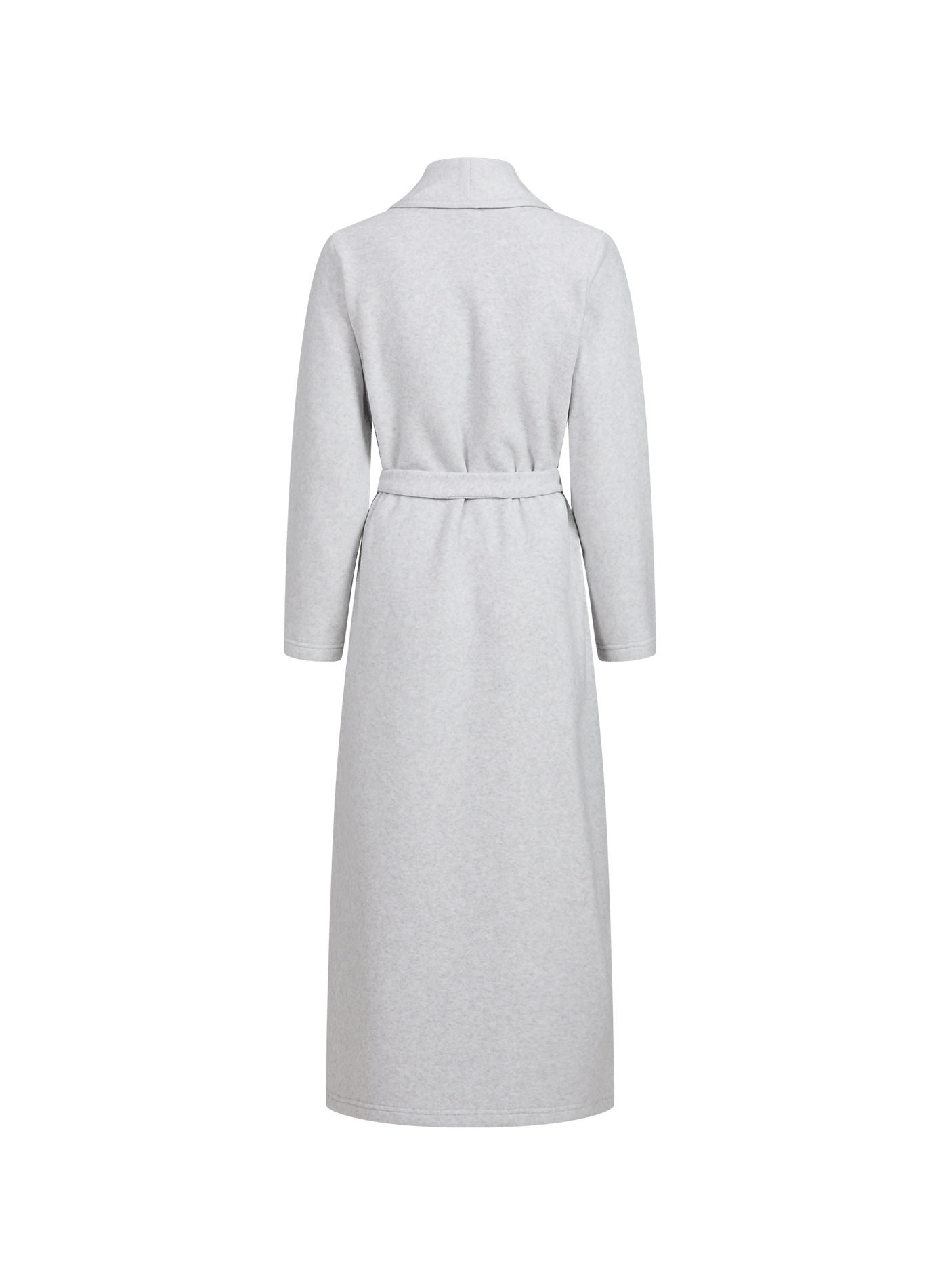 Peignoir de bain long en polaire LAURENCE TAVERNIER Gris
