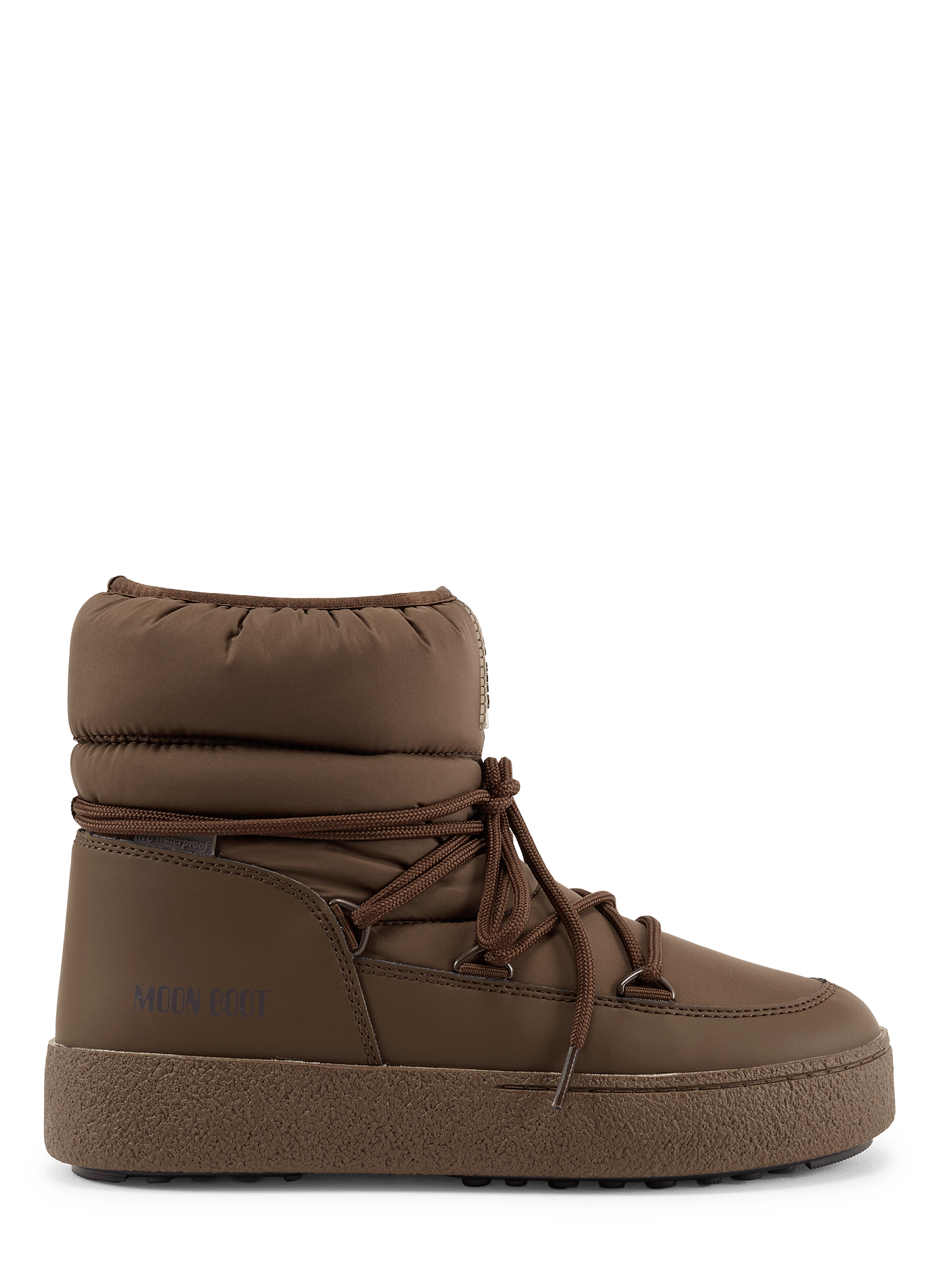 Halfhoge laarzen van nylon MOON BOOT Bruin