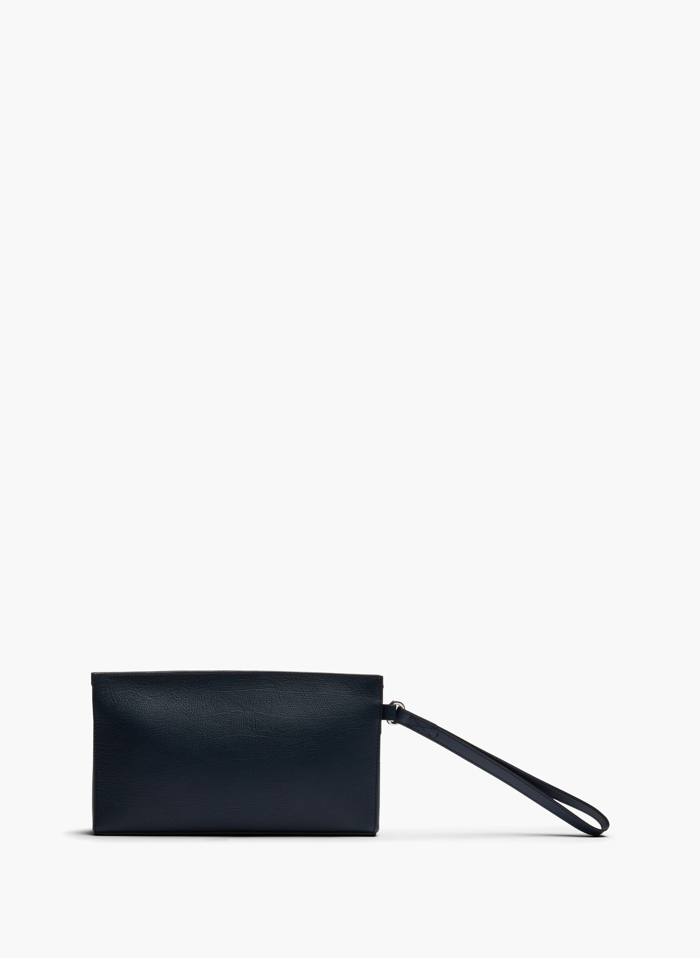Pochette zippée s milo de lancel en cuir LANCEL Bleu