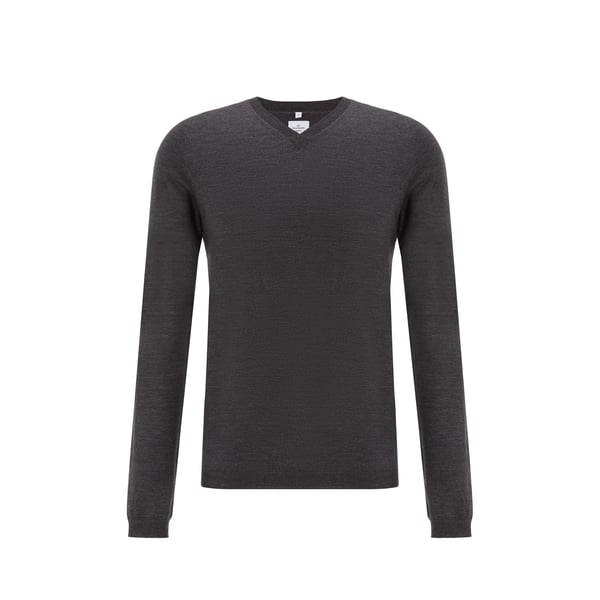 Pull col V en laine