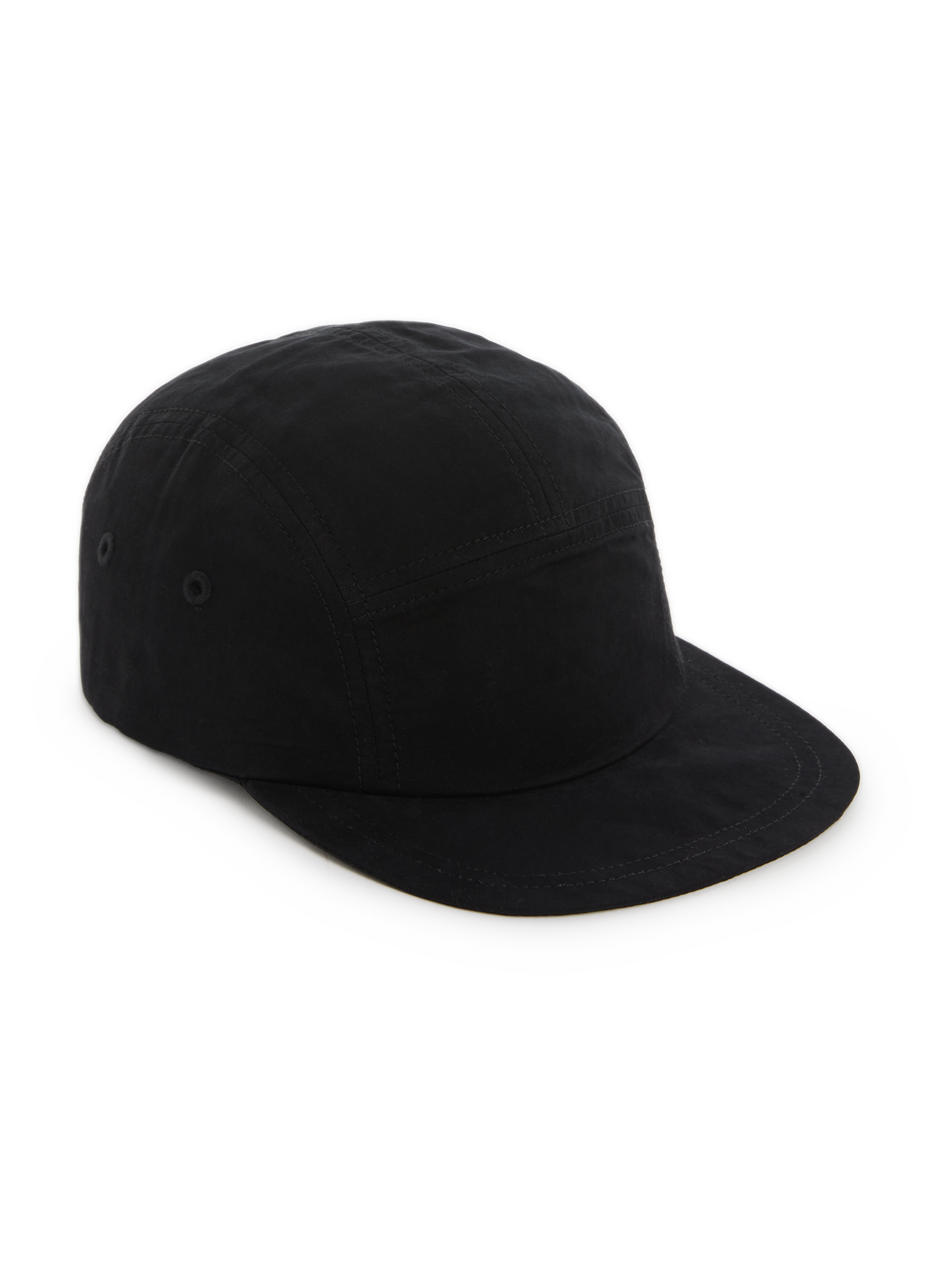 Casquette classique en coton et nylon BRUMMELL Noir