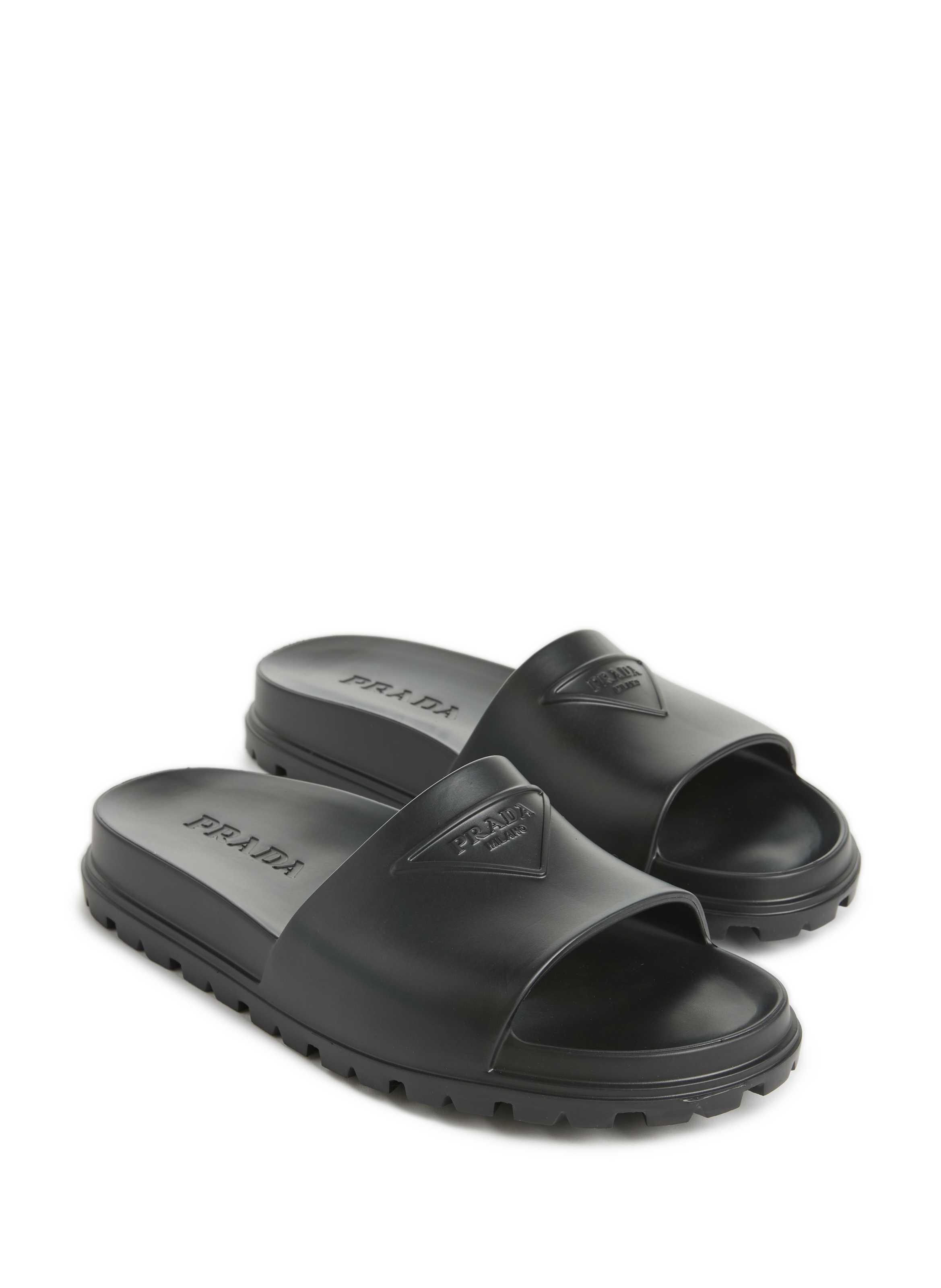 Rubber sliders PRADA Black