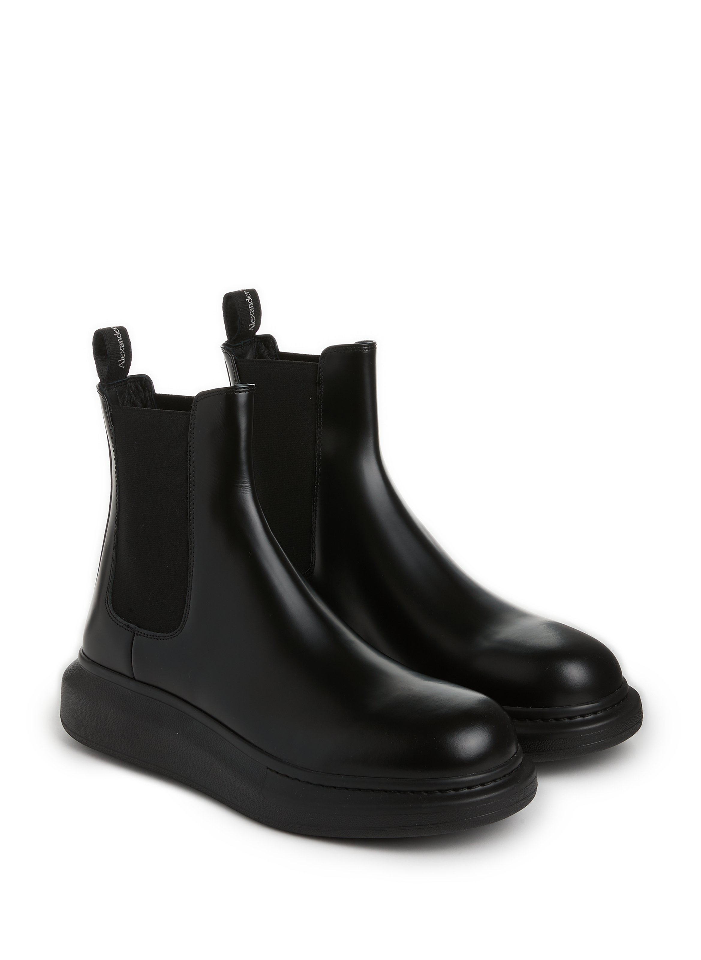 Bottines New Liquid en cuir