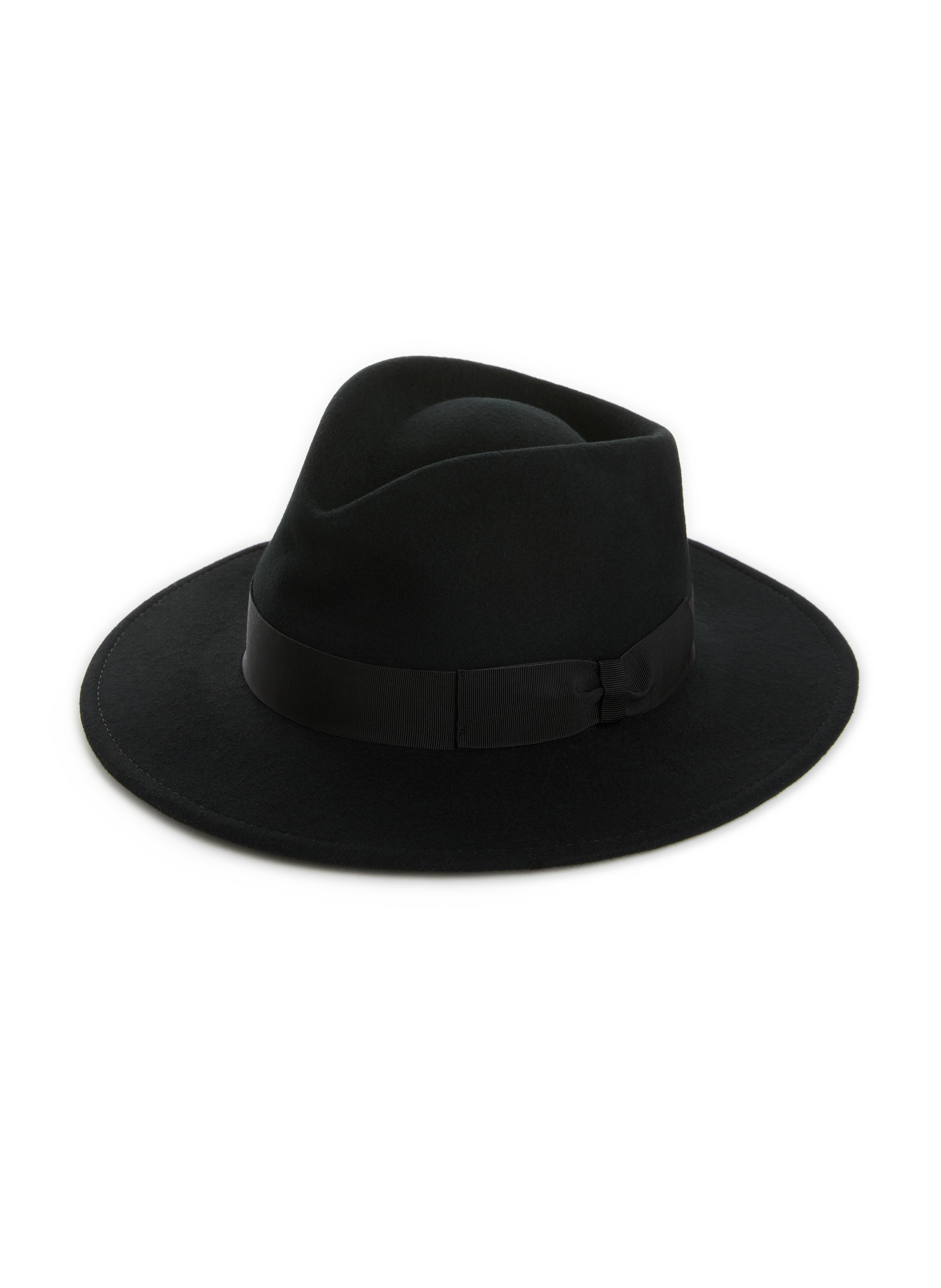 Chapeau fedora en laine SAISON 1865 Noir