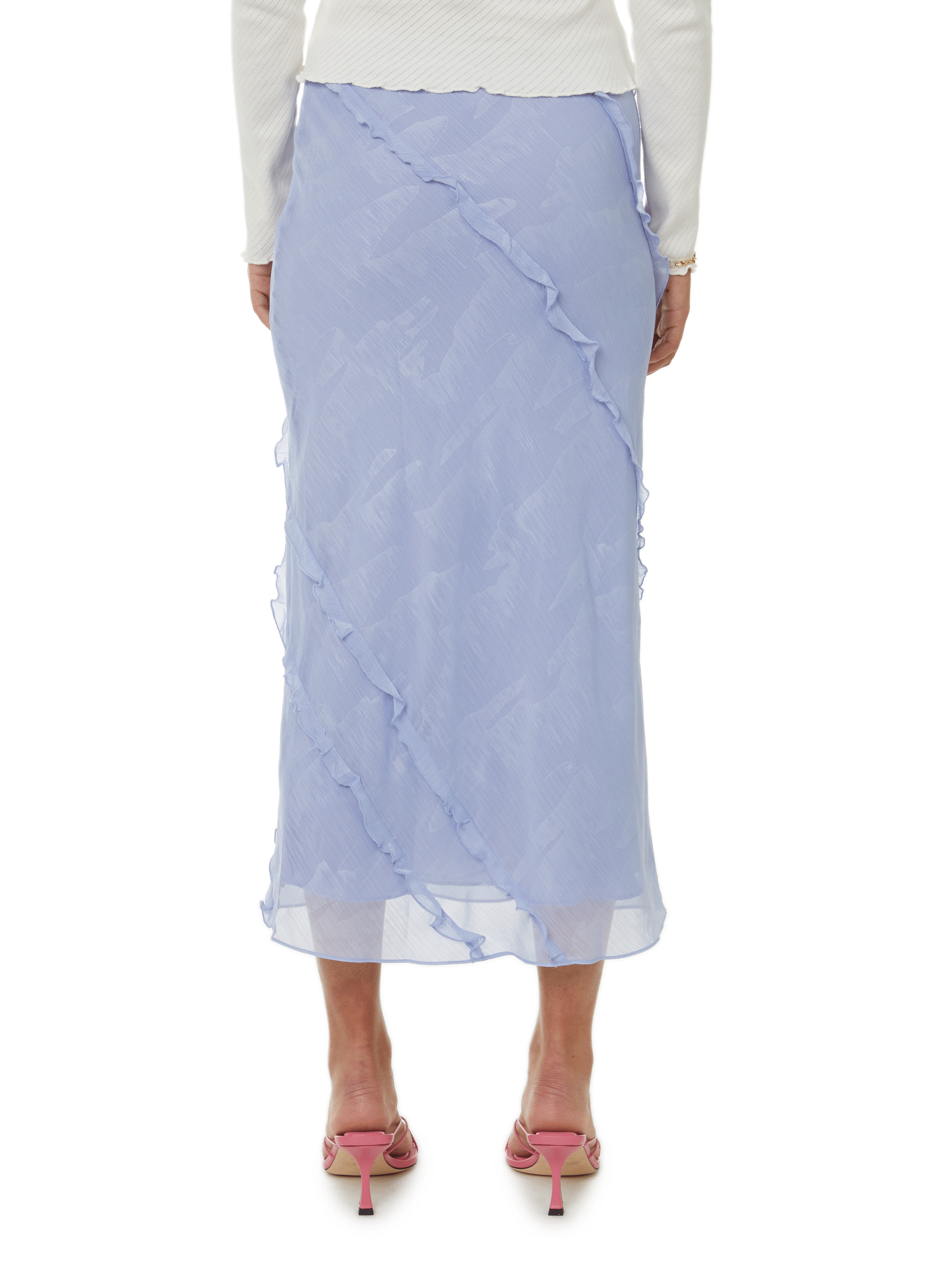Mannah recycled polyester skirt SAMSOE SAMSOE Purple