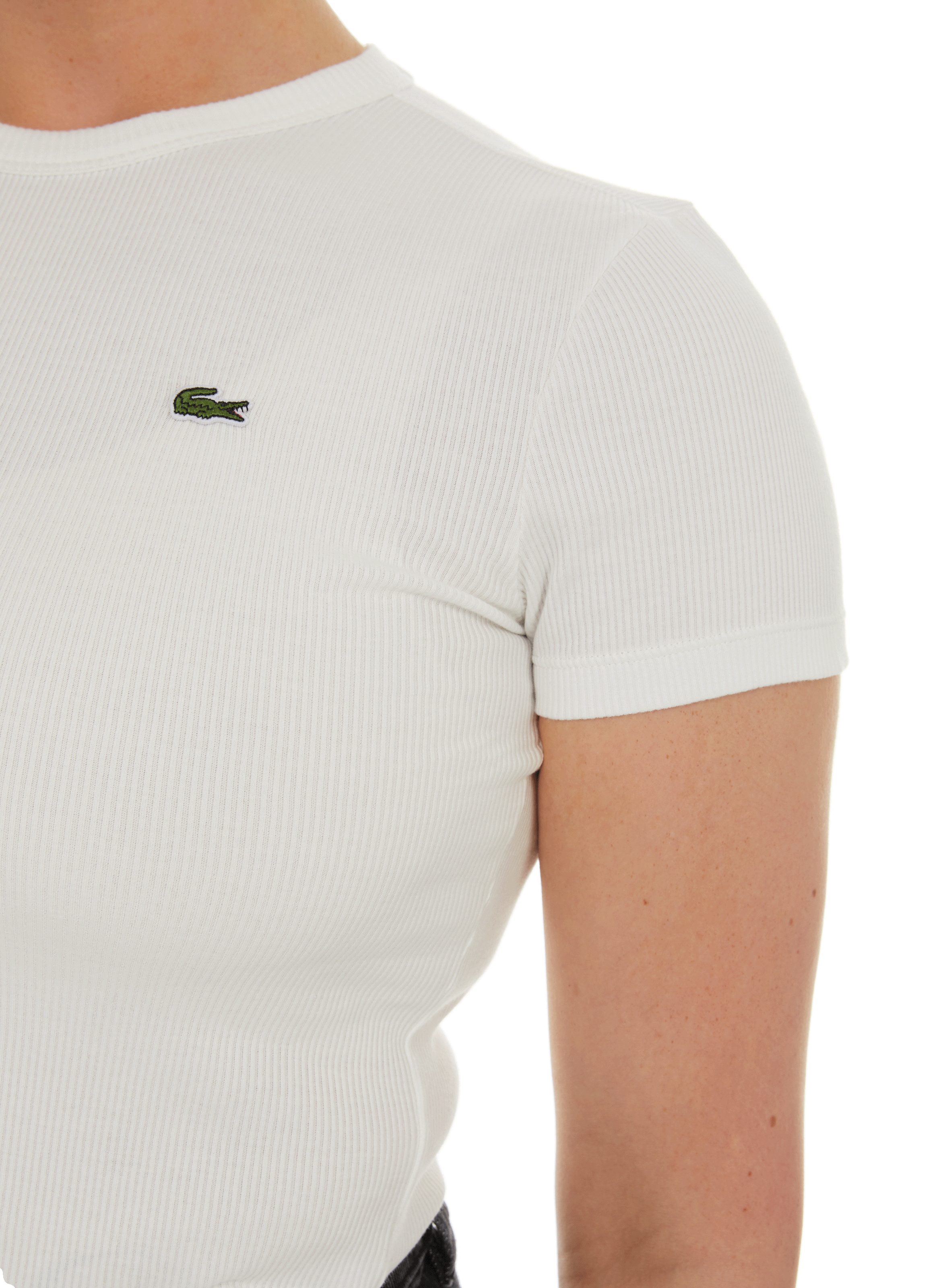 T-shirt en coton LACOSTE Blanc
