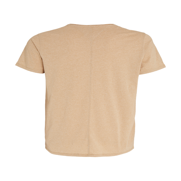 Tommy Hilfiger Cotton-blend T-shirt In Brown