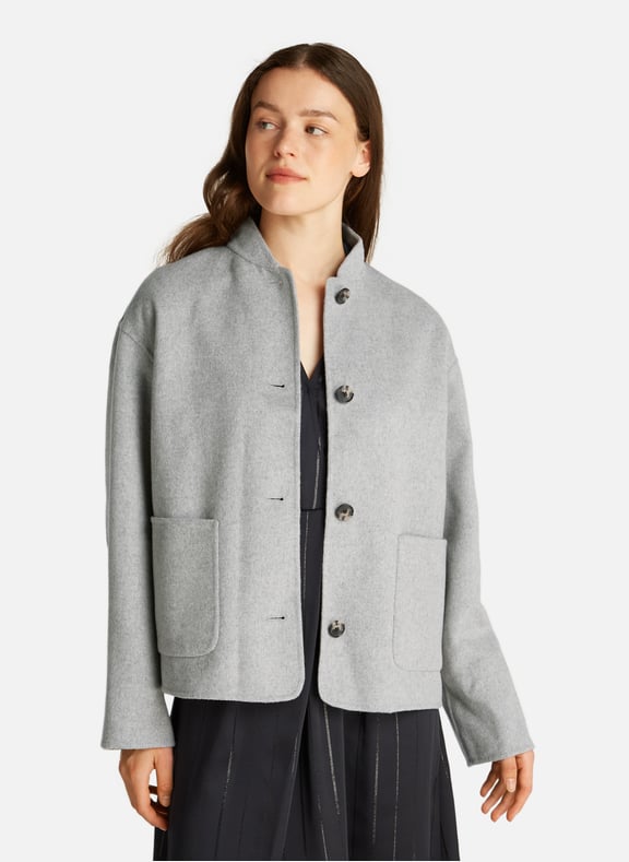 Double-breasted blazer Grey by TOMMY HILFIGER TOMMY HILFIGER Double-breasted blazer Grey