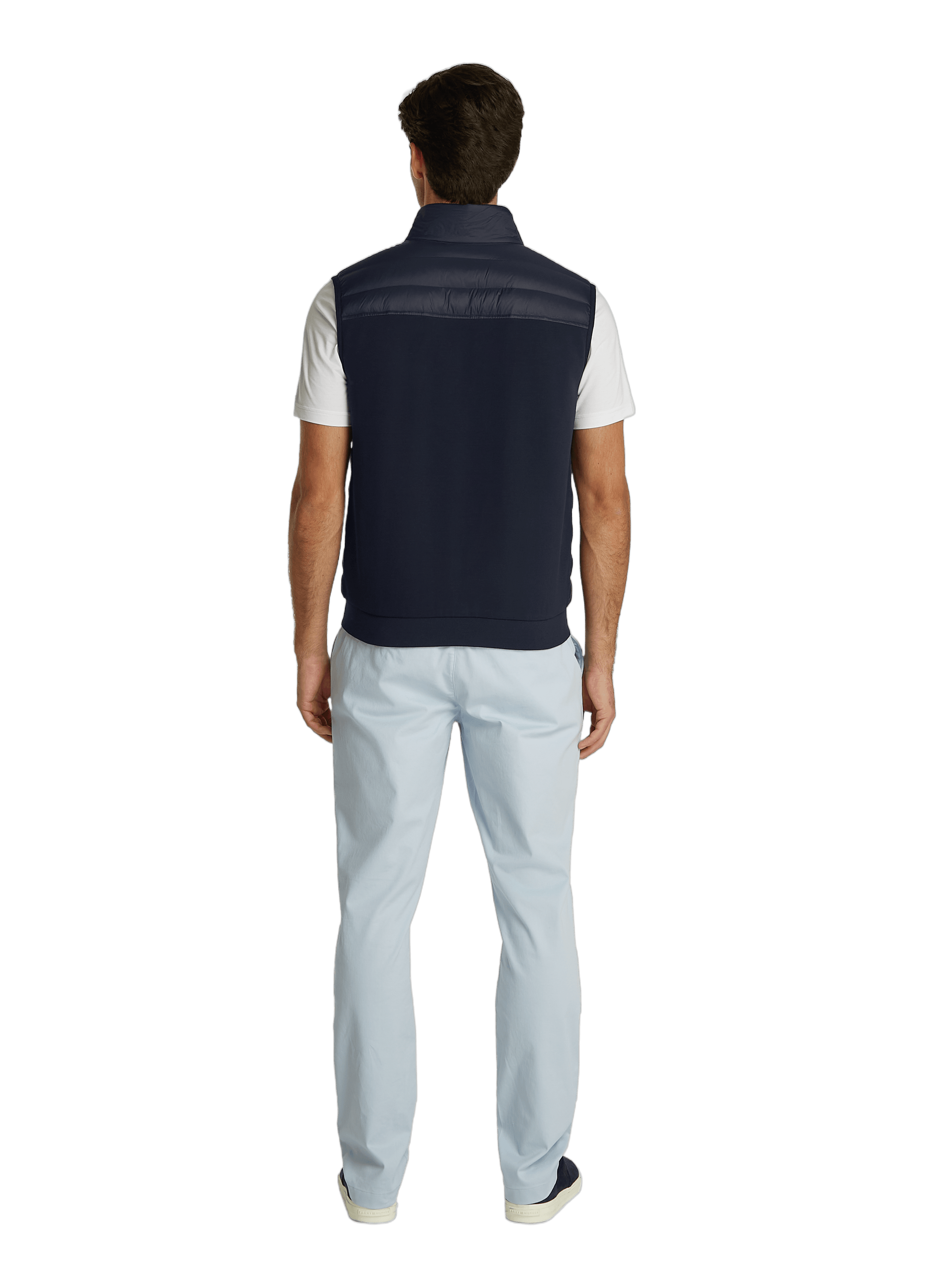 Doudoune sans manches matelassée  TOMMY HILFIGER Bleu