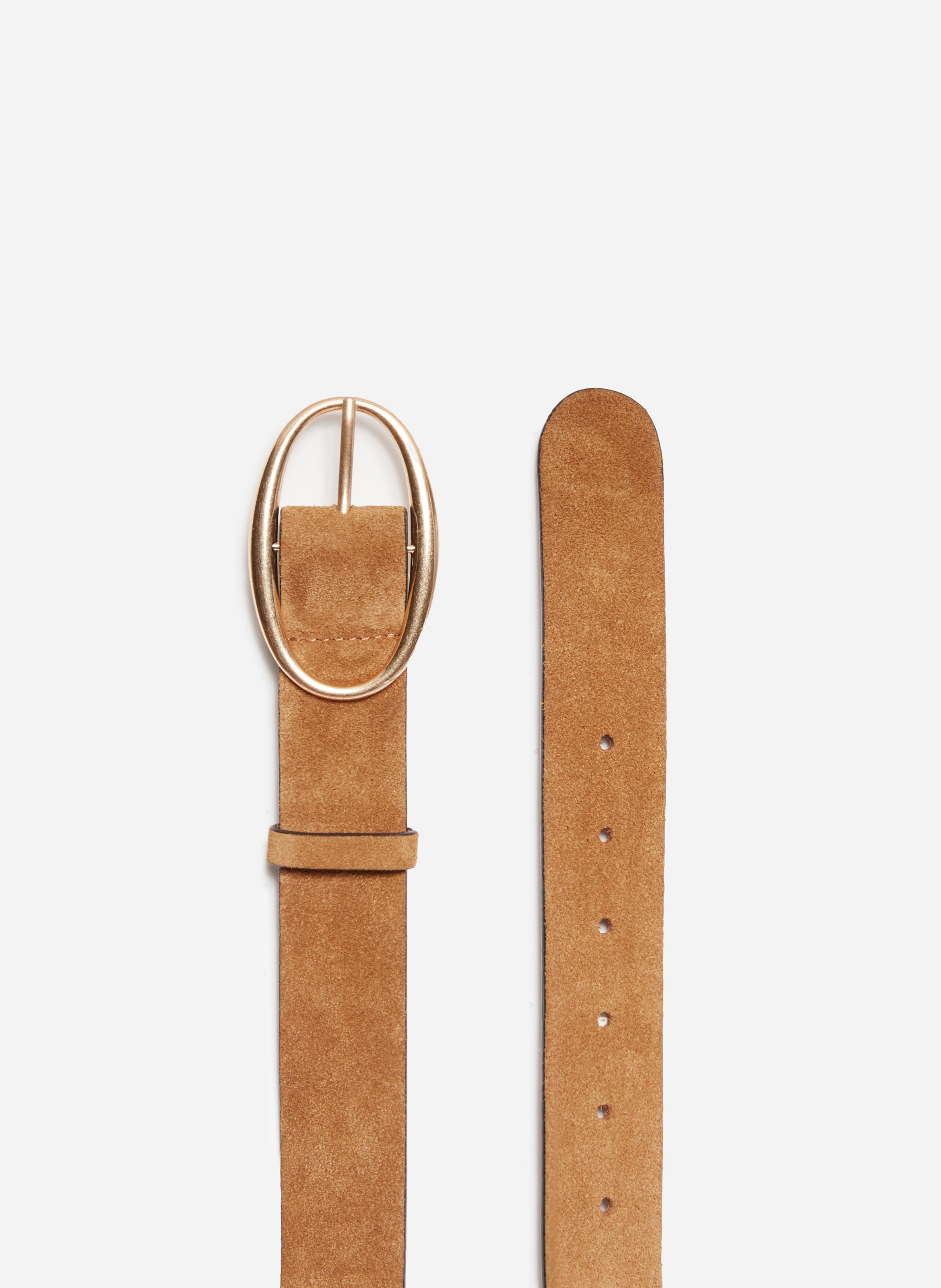 Ceinture iris 35mm VANESSA BRUNO Marron