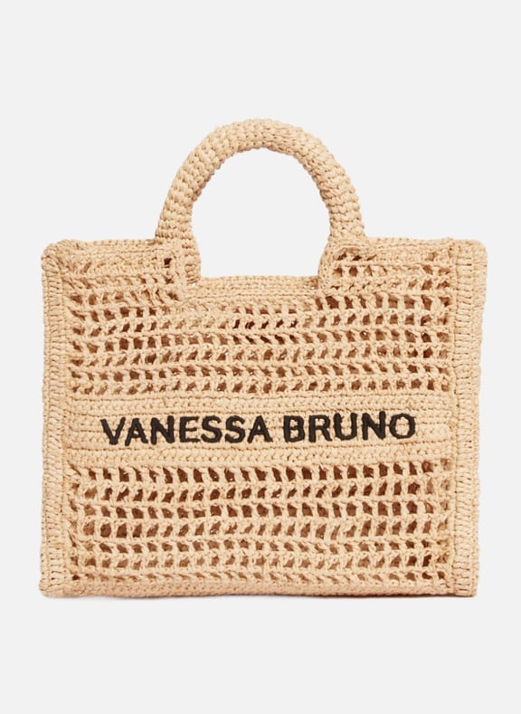 Petit panier en raphia Beige by VANESSA BRUNO VANESSA BRUNO Petit panier en raphia Beige
