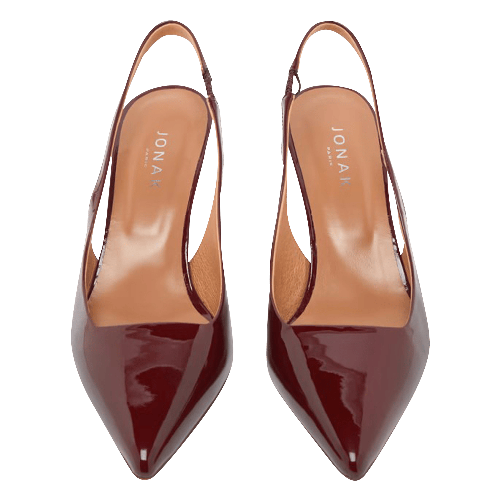 Escarpins vernis en cuir Diamantine JONAK Rouge