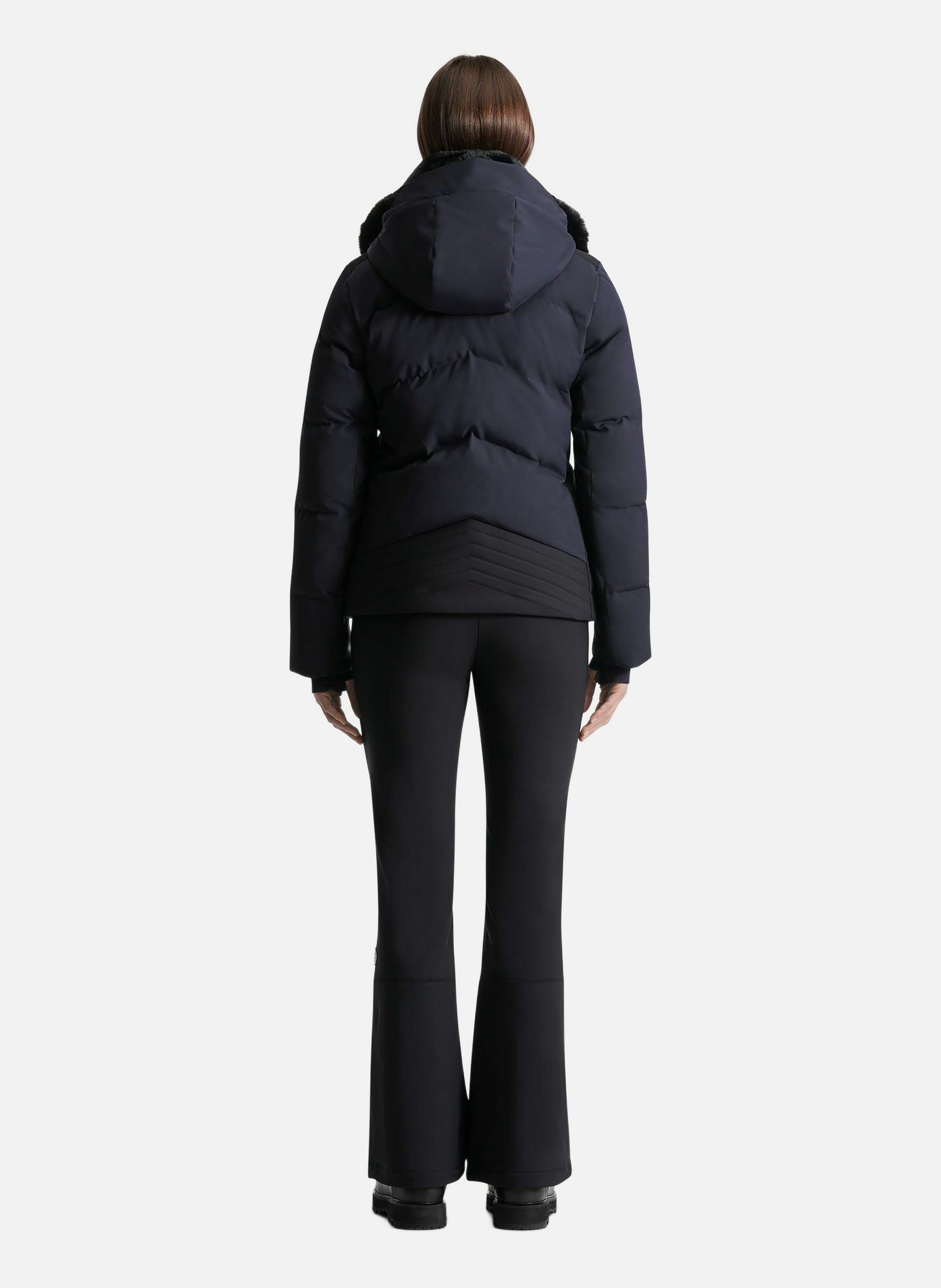 Veste de ski avery col montant coupe regular FUSALP Bleu