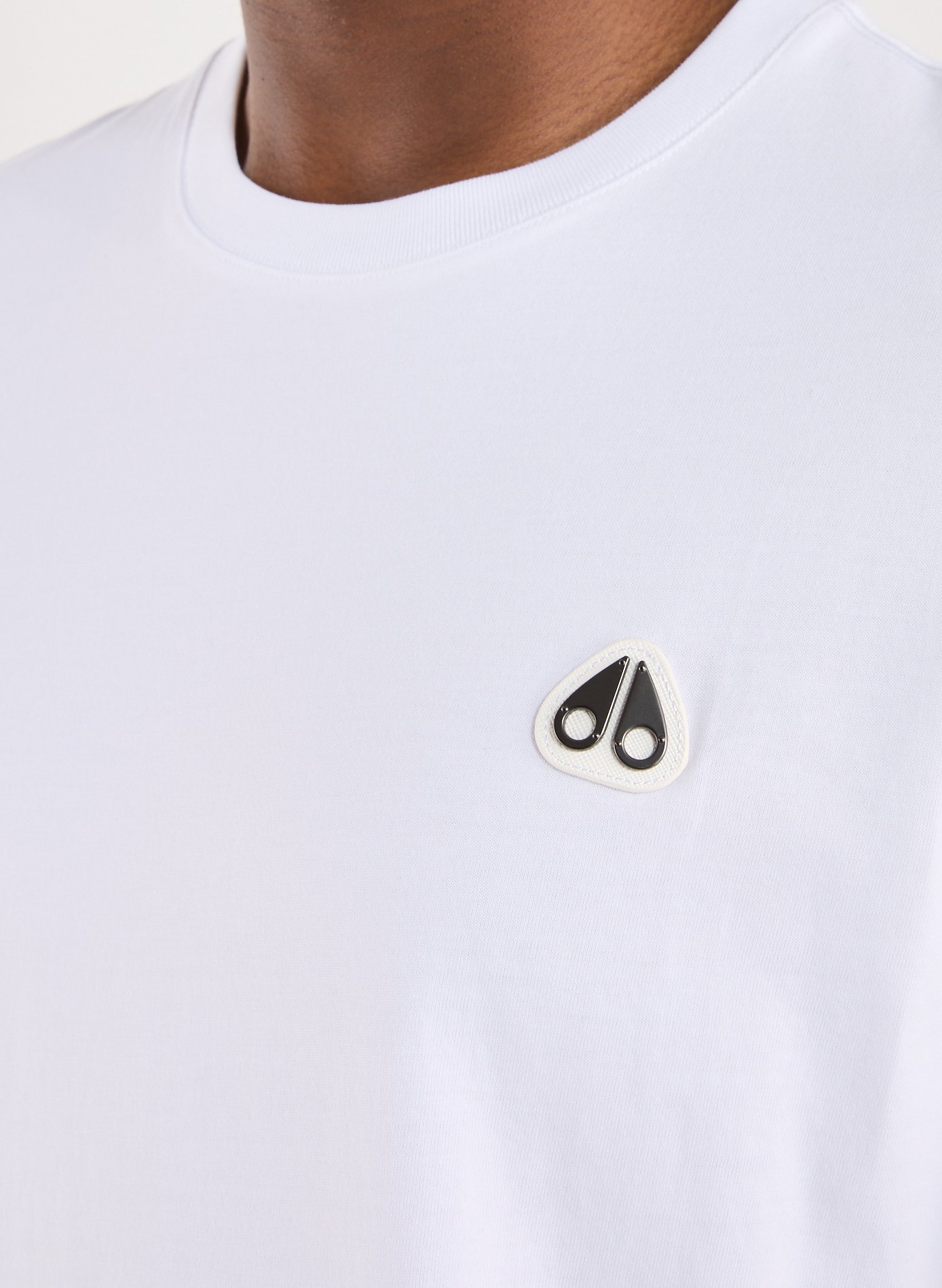 Classic Cotton T-Shirt MOOSE KNUCKLES White