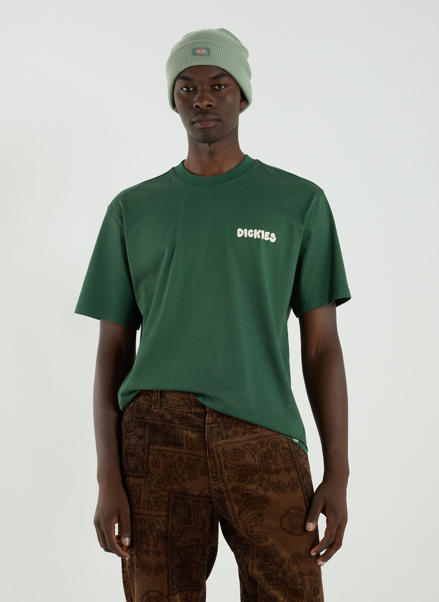 DICKIES Baumwoll-T-Shirt Grun