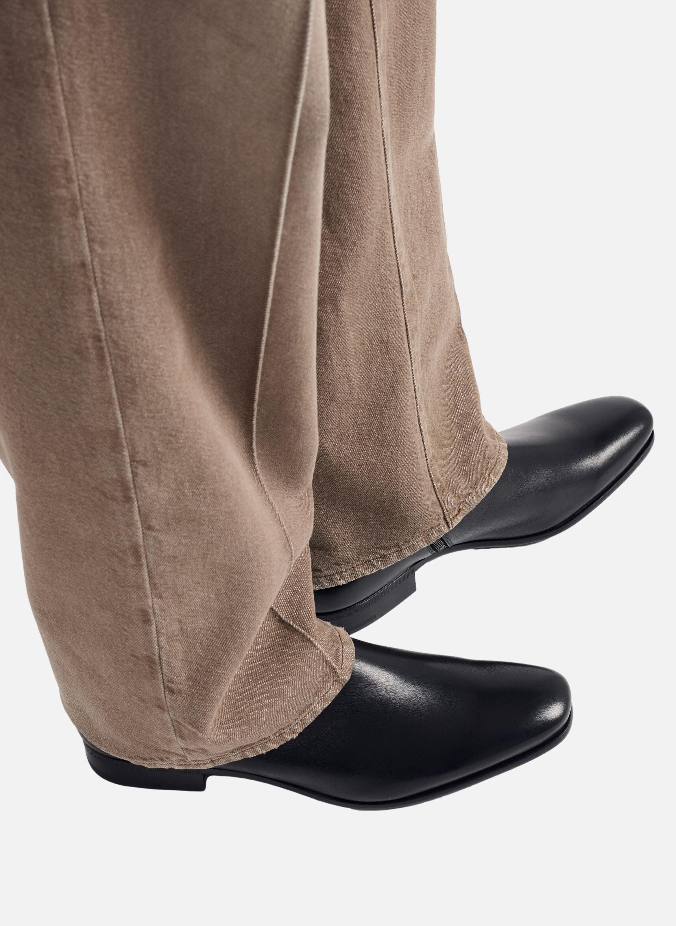 Bottines en cuir PRADA Noir