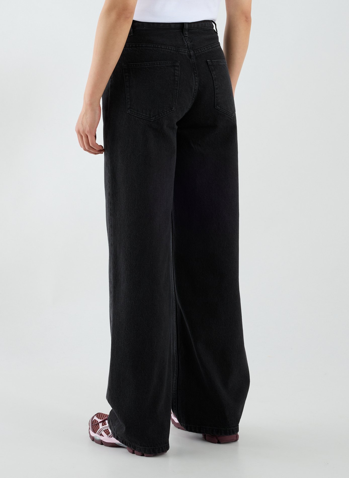 Jean droit Elisabeth en coton  A.P.C. Noir