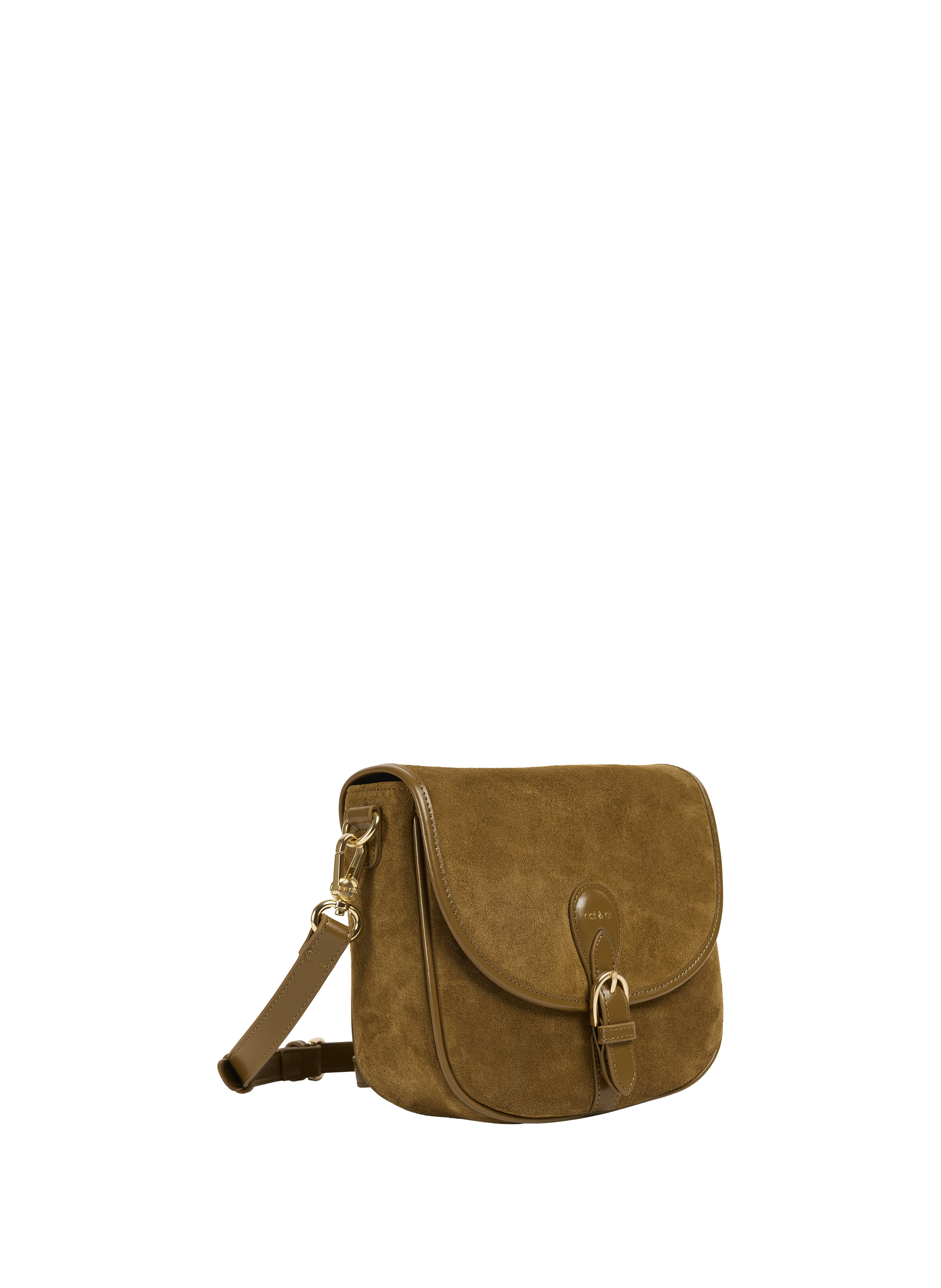 Olivia leather messenger bag NAT & NIN Brown