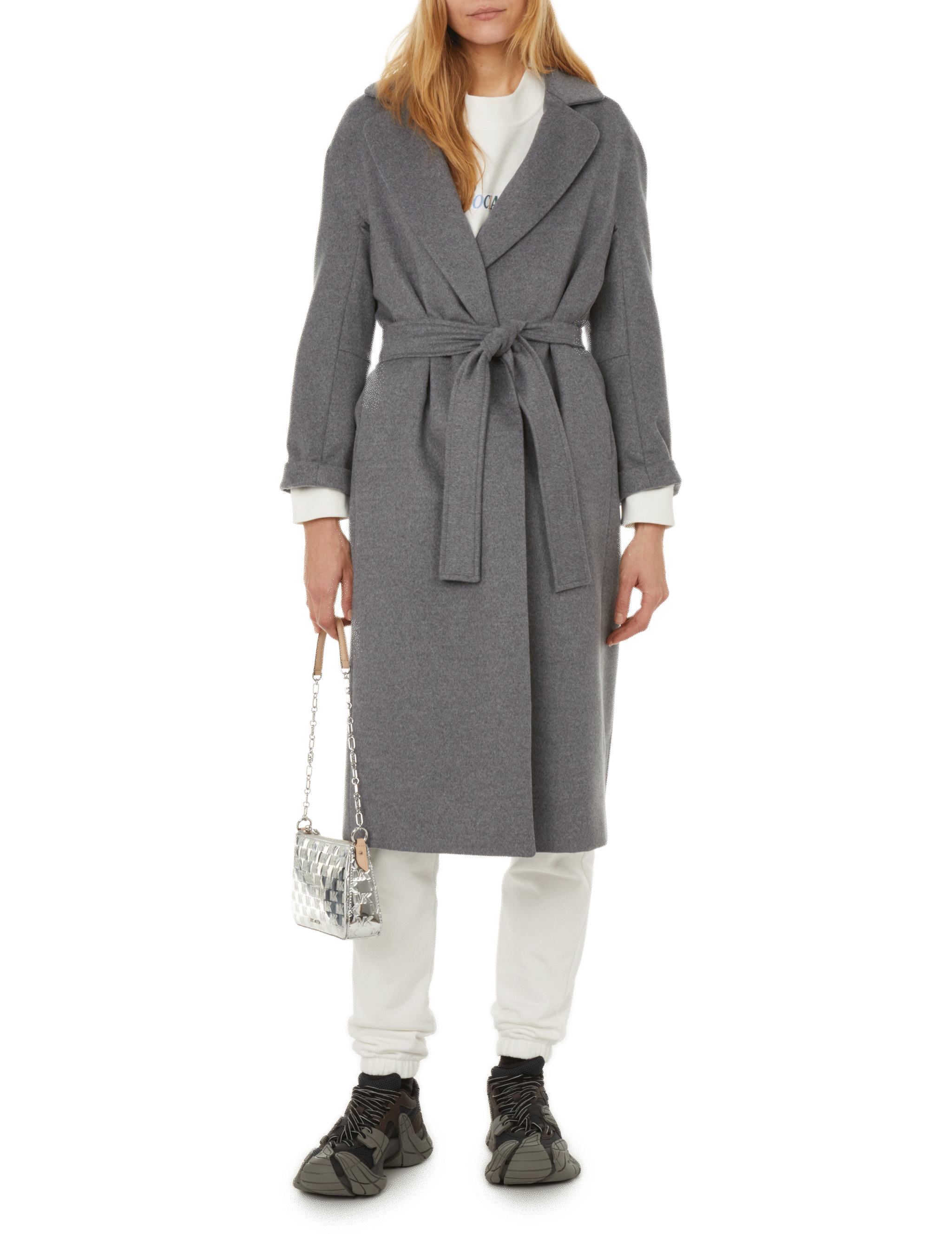 Long wool coat THE SOCIAL SUNDAY Grey