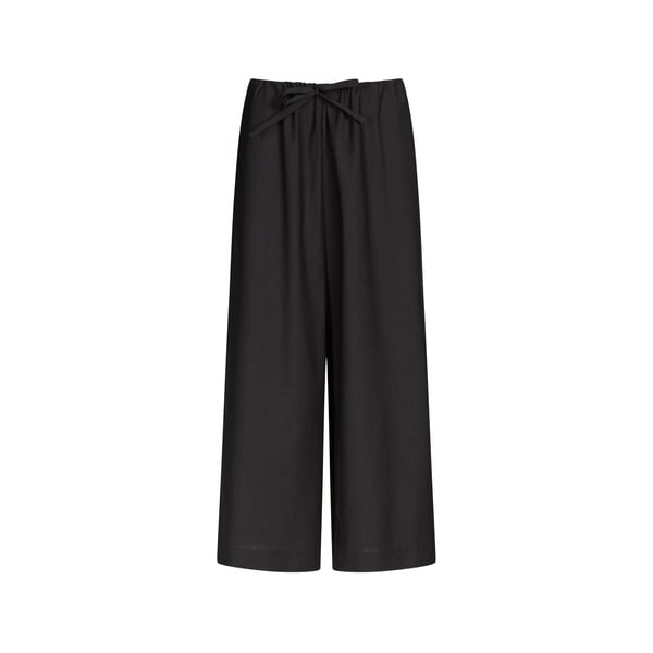 Pantalon large en laine Pantalon large en laine