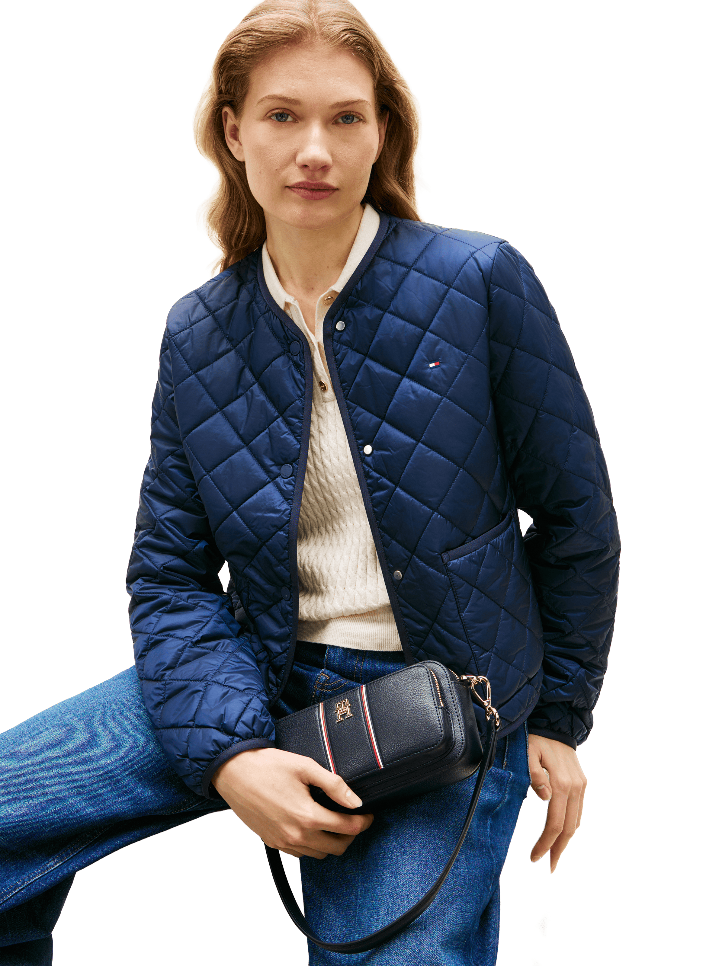 Sac caméra à bandoulière TOMMY HILFIGER Bleu