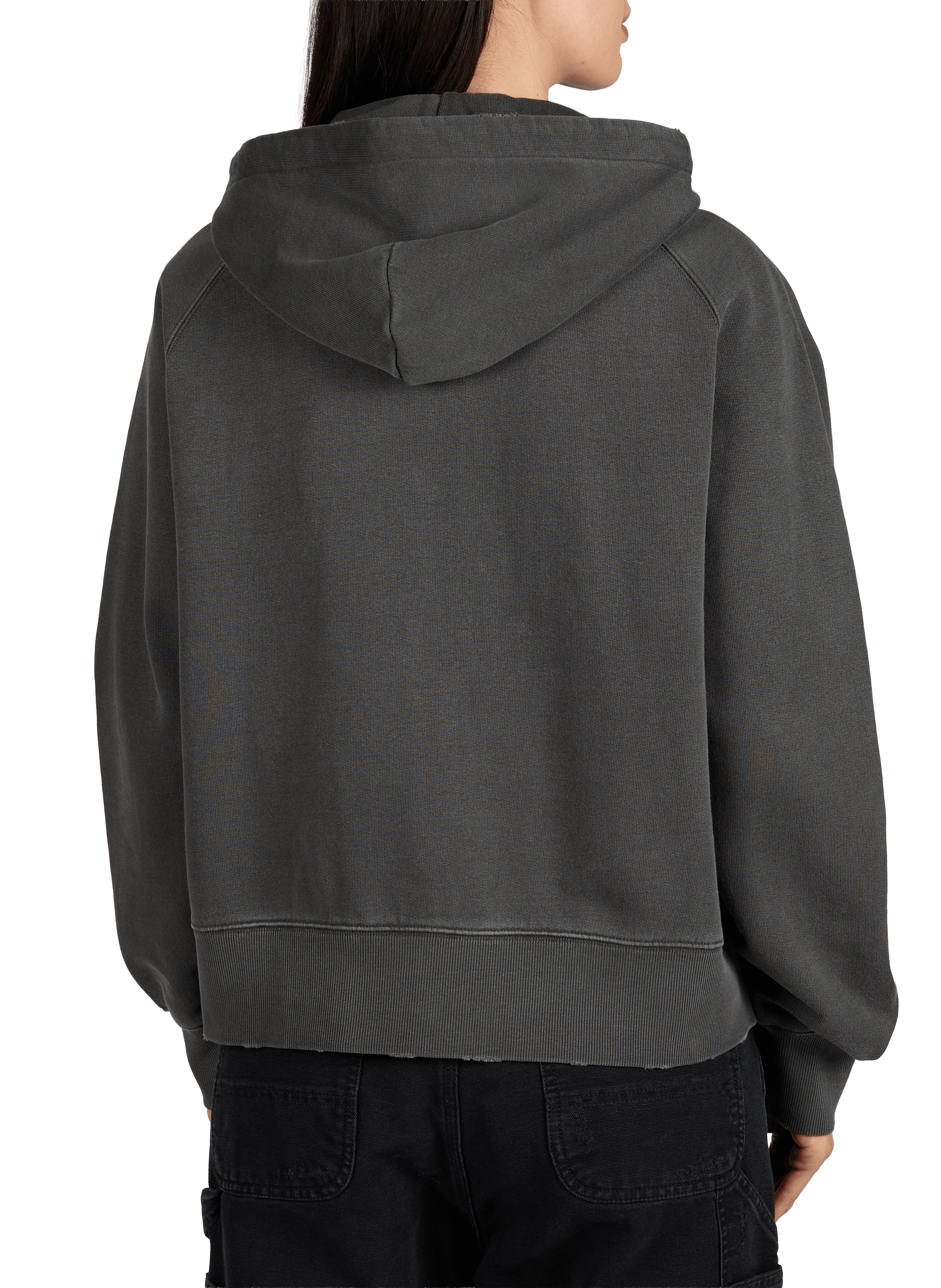 Gilet ample à capuche en coton CARHARTT WIP Noir