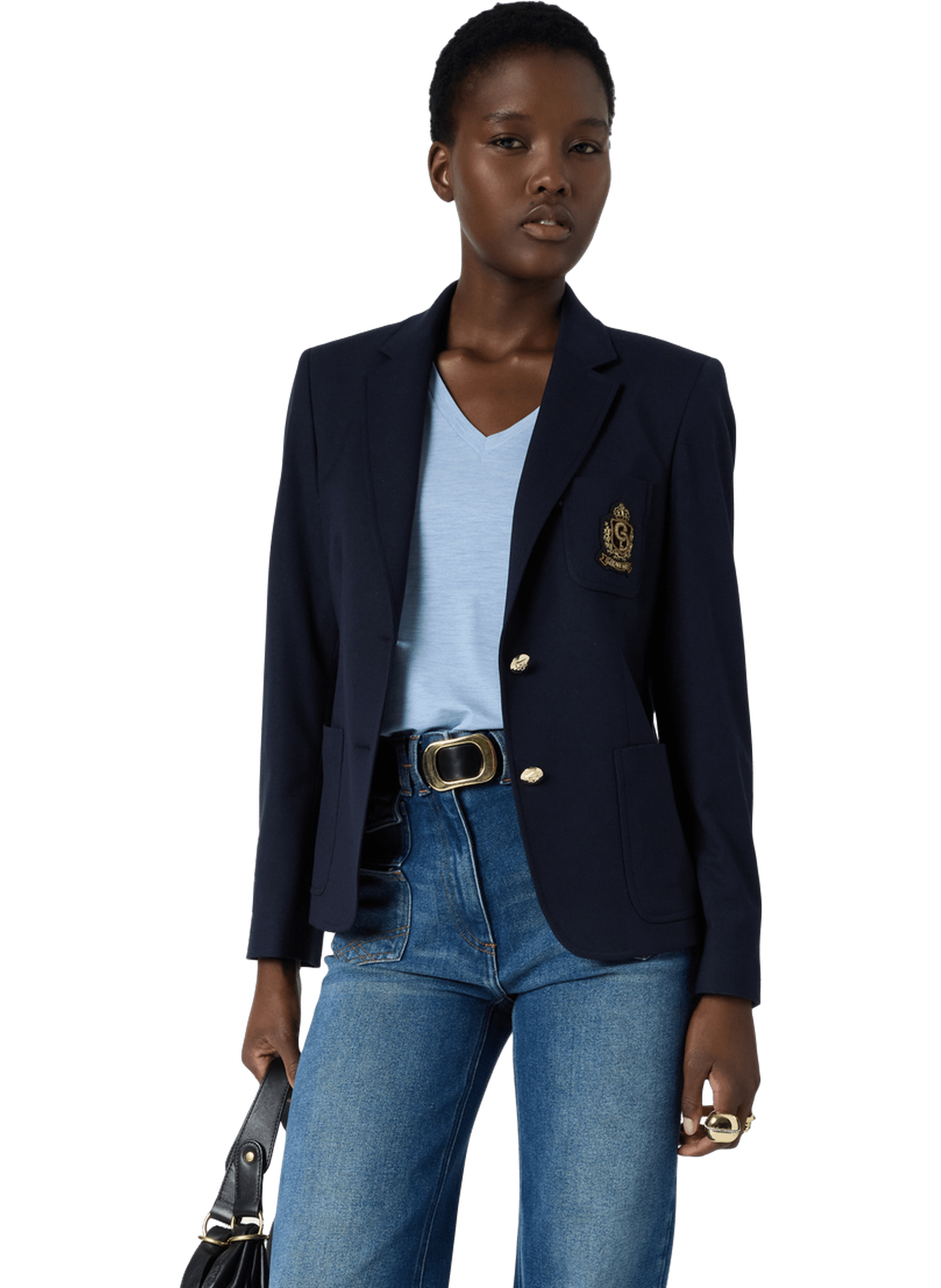 T-shirt v fluide - malvine GERARD DAREL Bleu