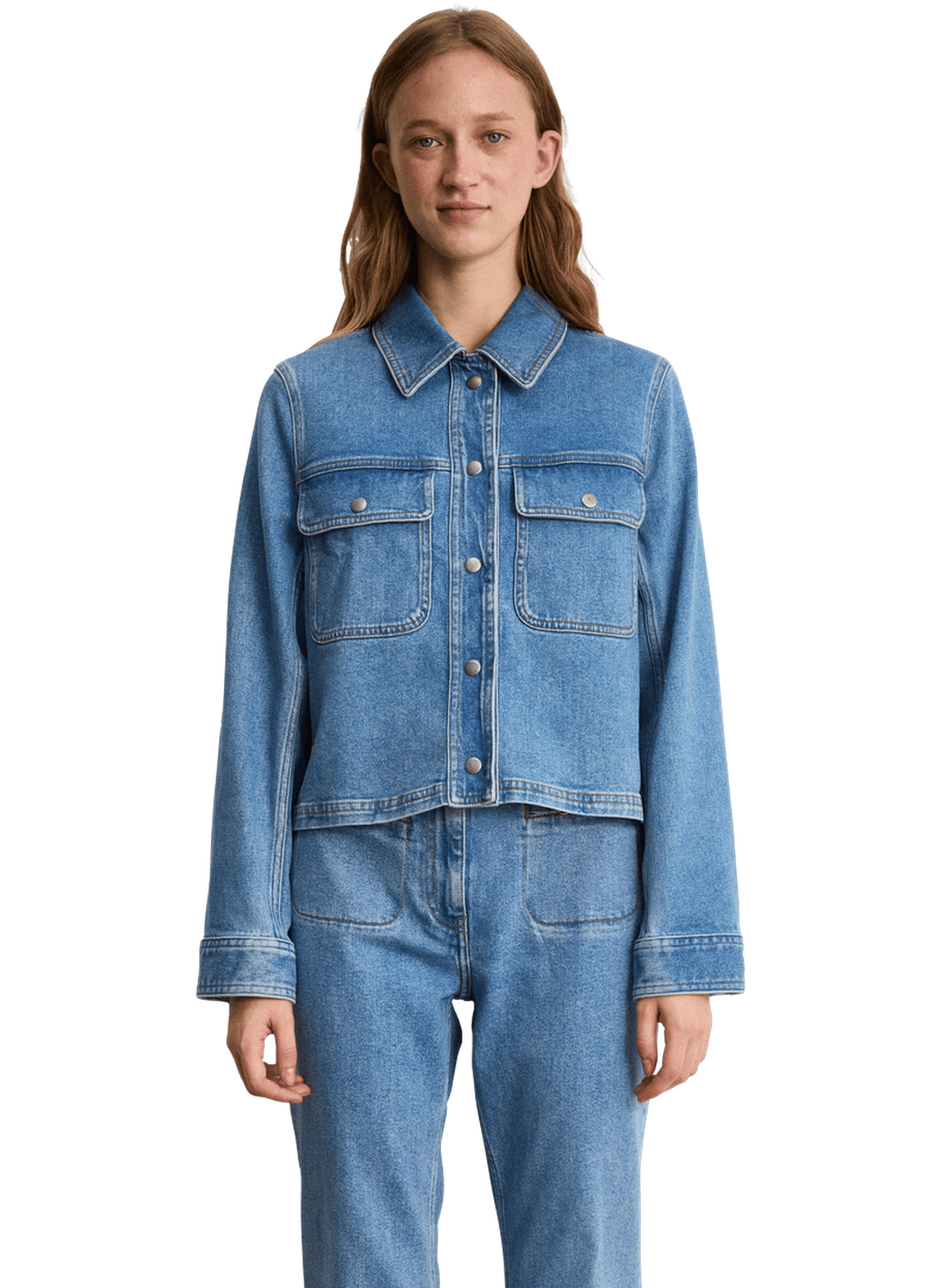 Blouson en jean - MARIAME PABLO Bleu