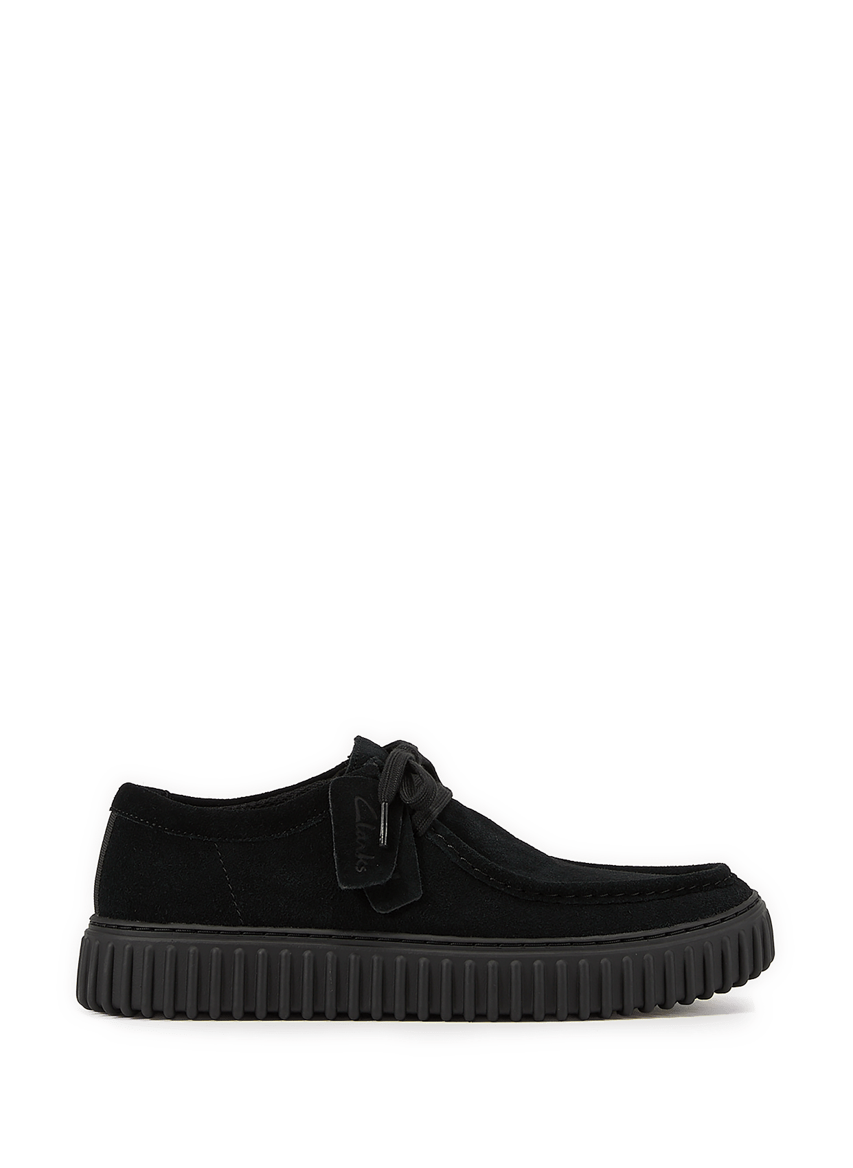 Derbies Torhill Lo en cuir suédé CLARKS Noir