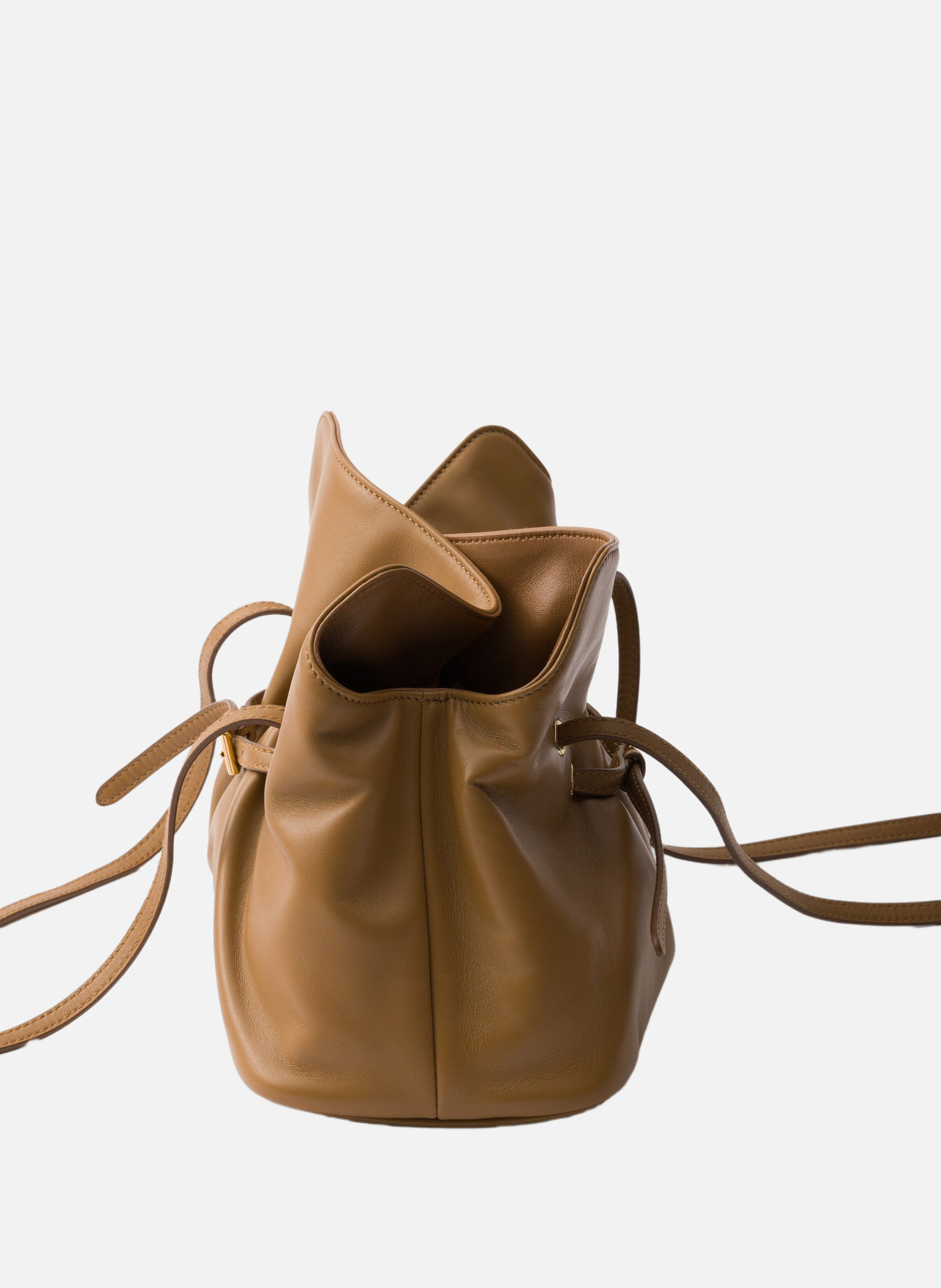 Petit sac prada dada en cuir nappa PRADA Marron