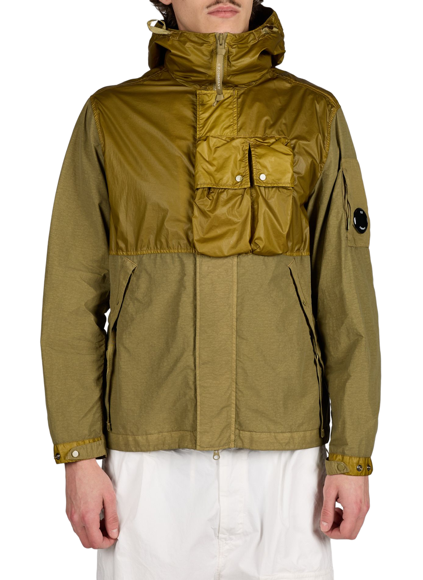 Hooded zipped jacket CP COMPANY Green