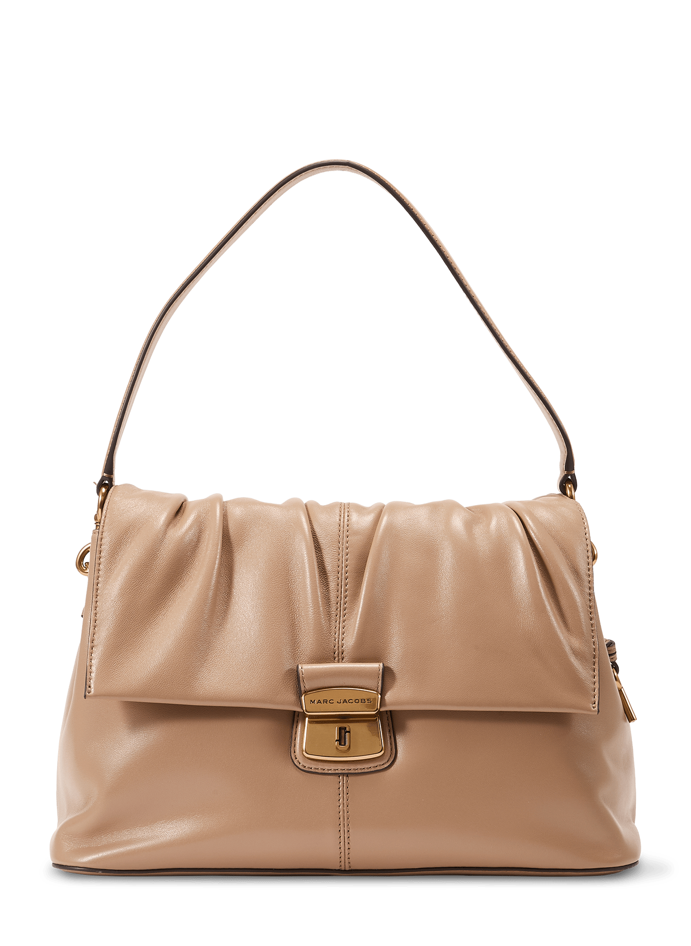Sac à main The Cristina Messenger en cuir MARC JACOBS Marron