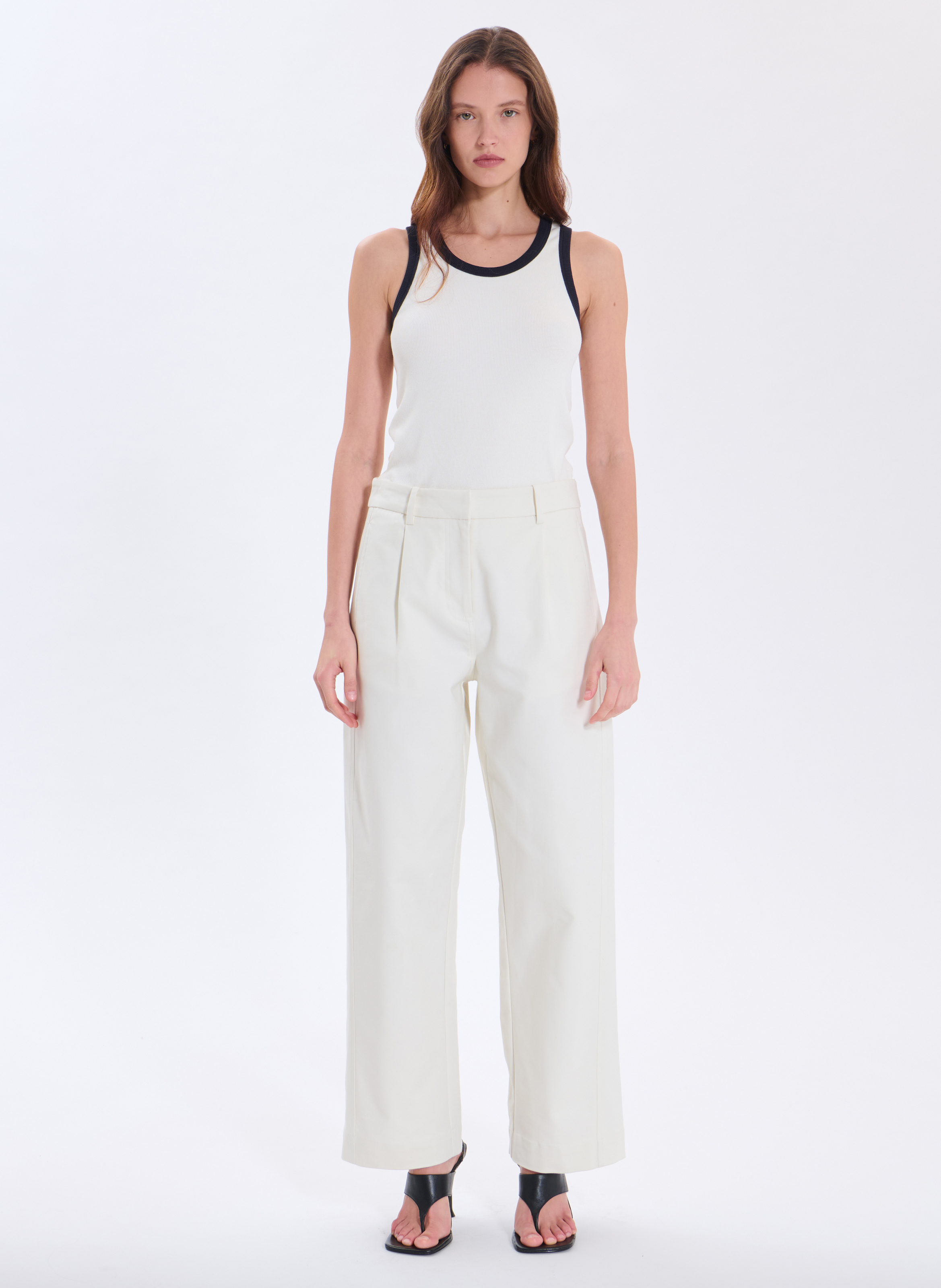 Pantalon  paola ZAPA Blanc