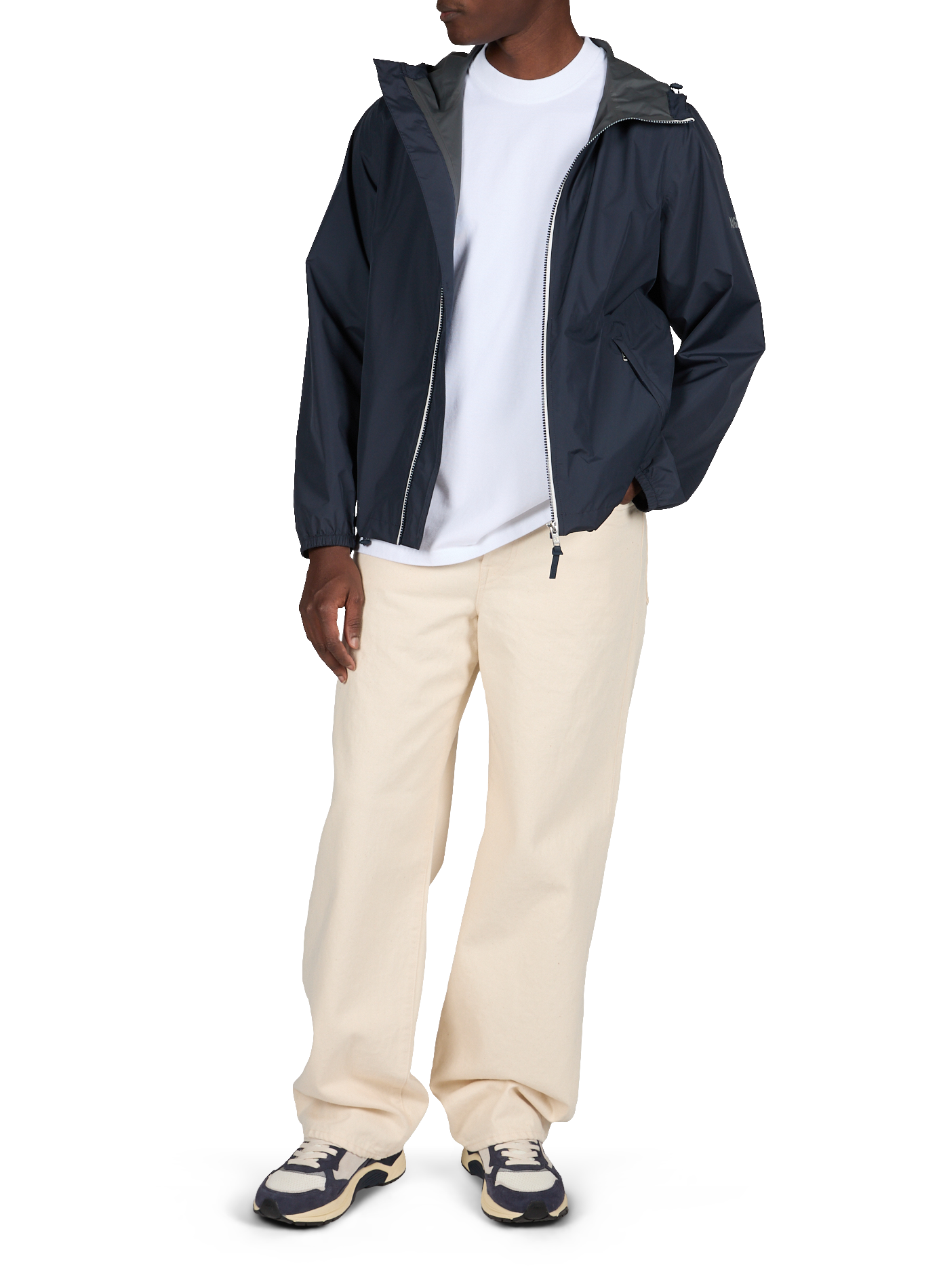 Veste coupe-vent à capuche AIGLE Bleu