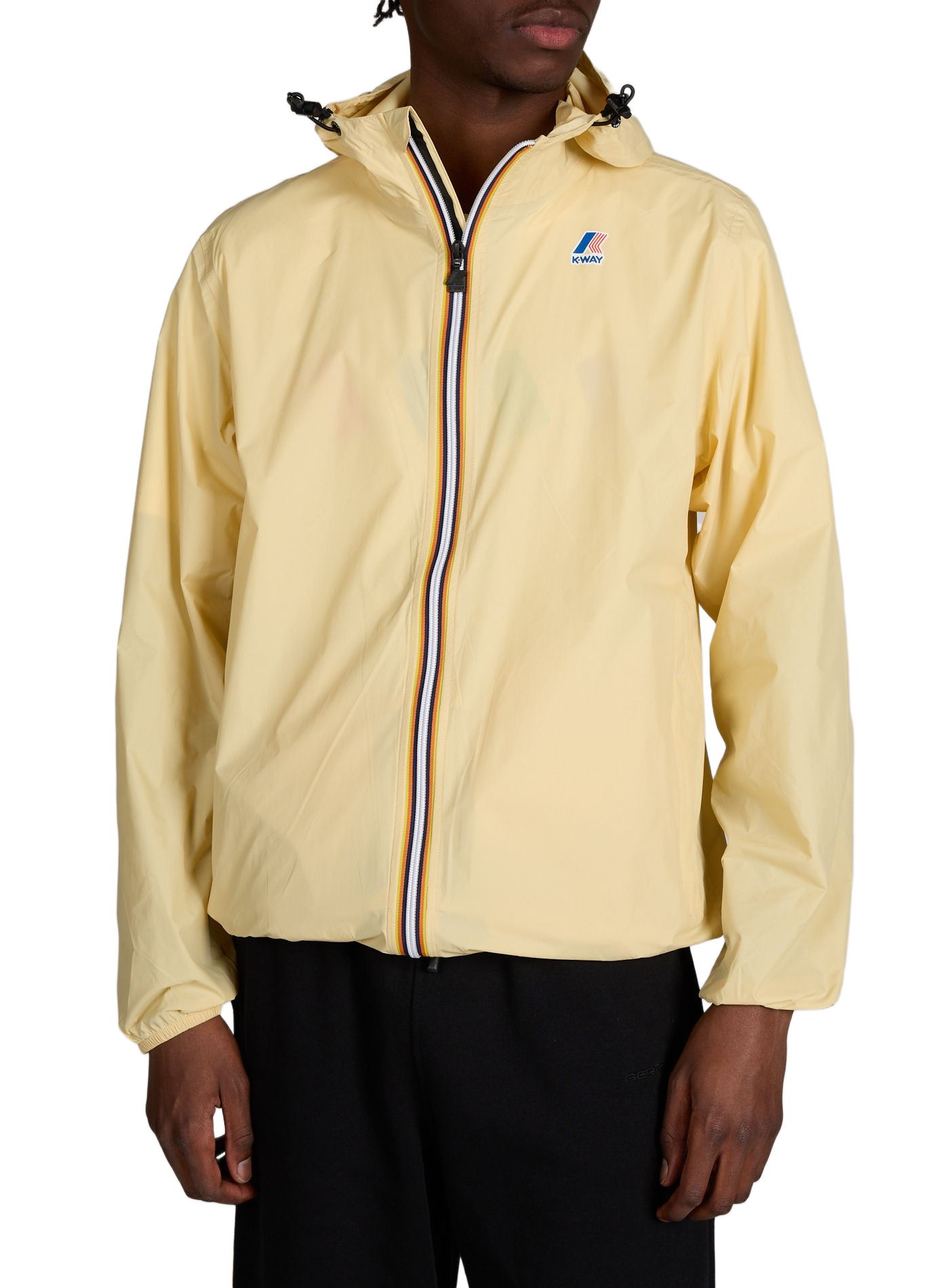 Blouson Le vrai Claude 4.0 à capuche K-WAY Beige