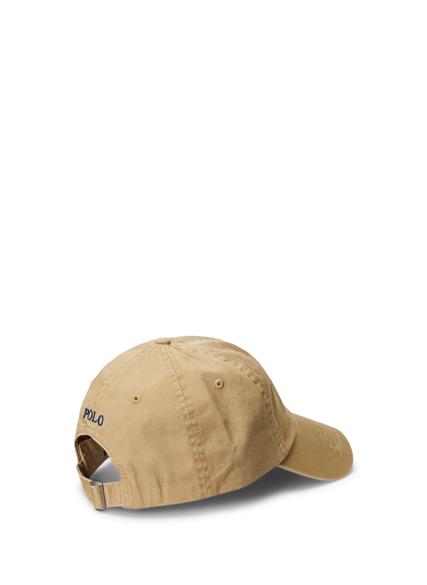 Casquette à logo brodé en coton POLO RALPH LAUREN Beige
