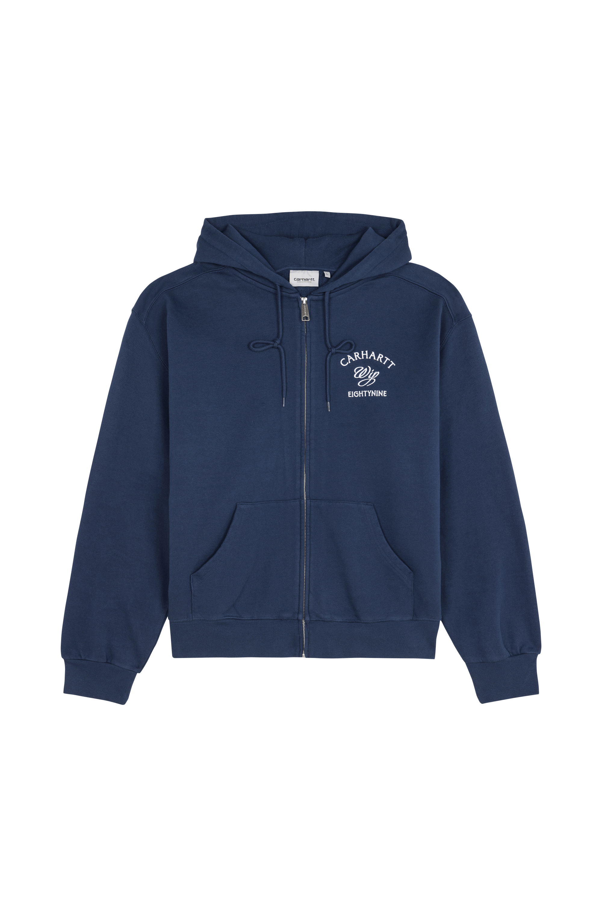 Hoodie zippé hooded eightynine sweat jacket CARHARTT WIP Bleu