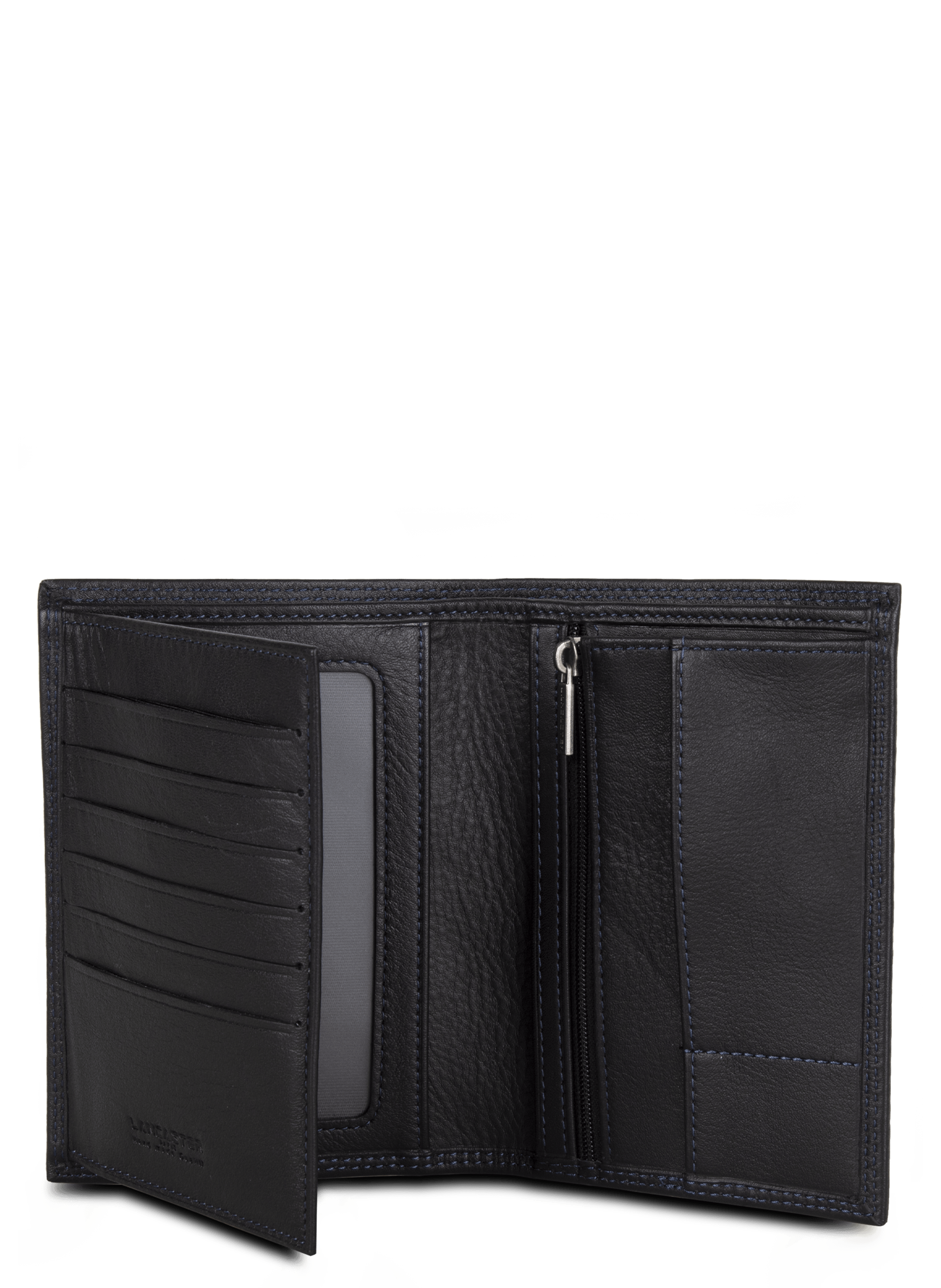 Grand portefeuille - soft vintage LANCASTER Noir
