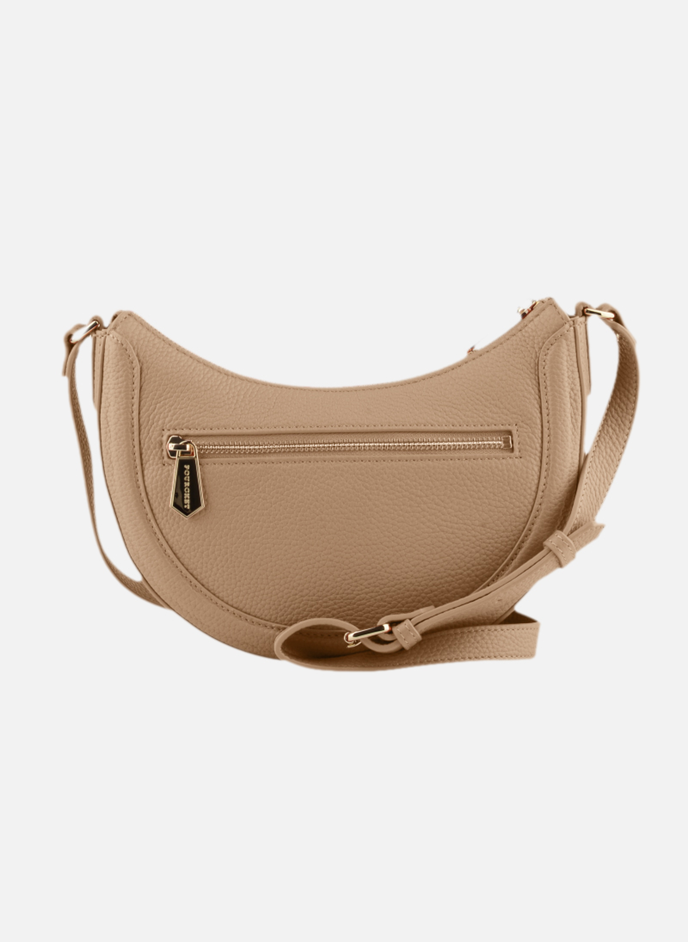 Image | sac porté épaule en cuir de vachette POURCHET Marron