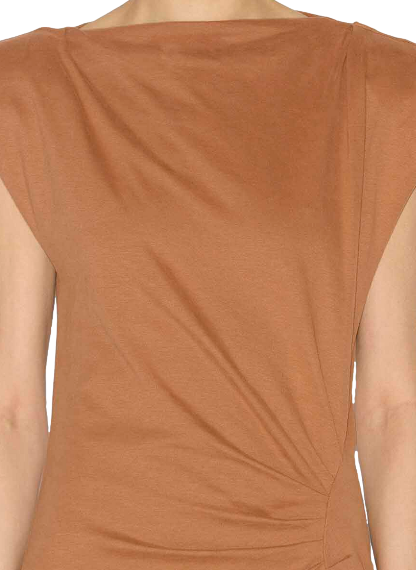 Kleid Nadela aus Baumwolljersey ISABEL MARANT Braun