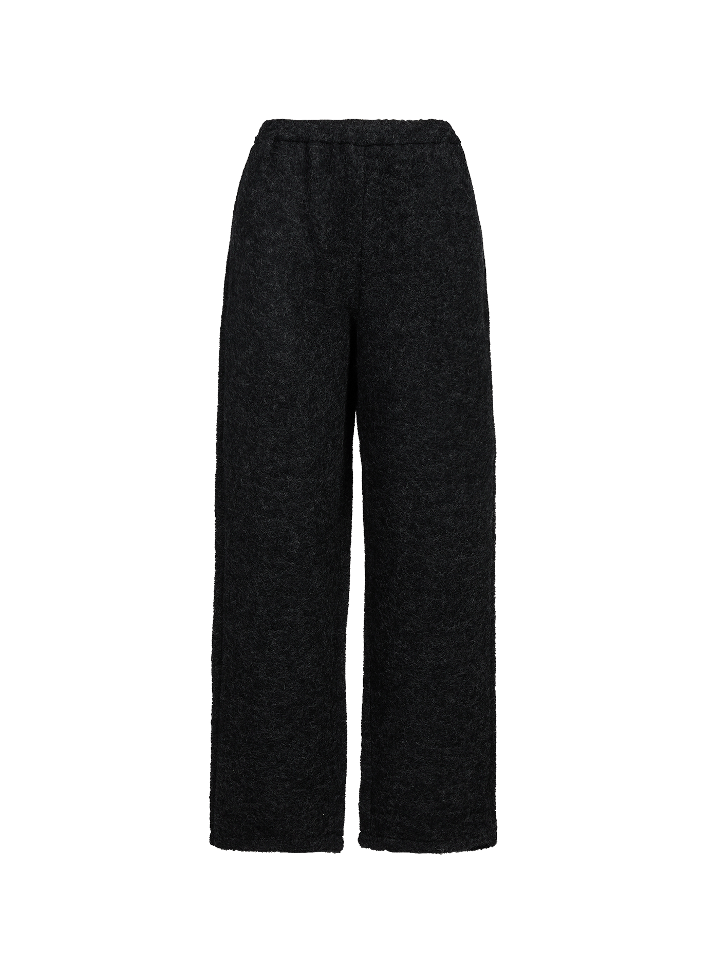 Rechte broek van gemengde wol JIL SANDER Zwart
