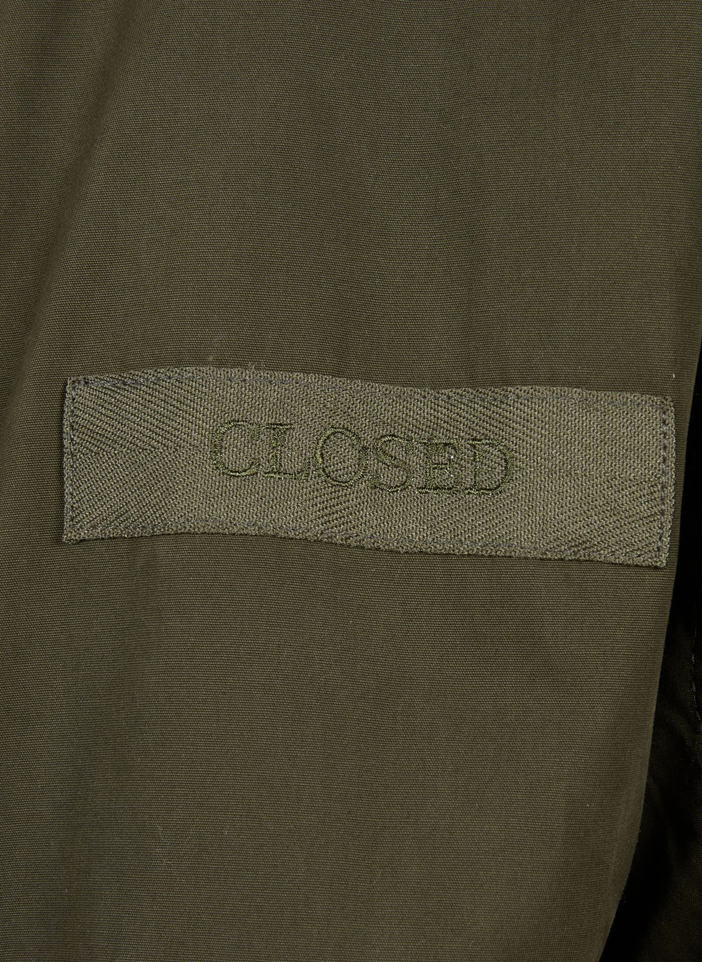 Langford cotton down jacket CLOSED Khaki