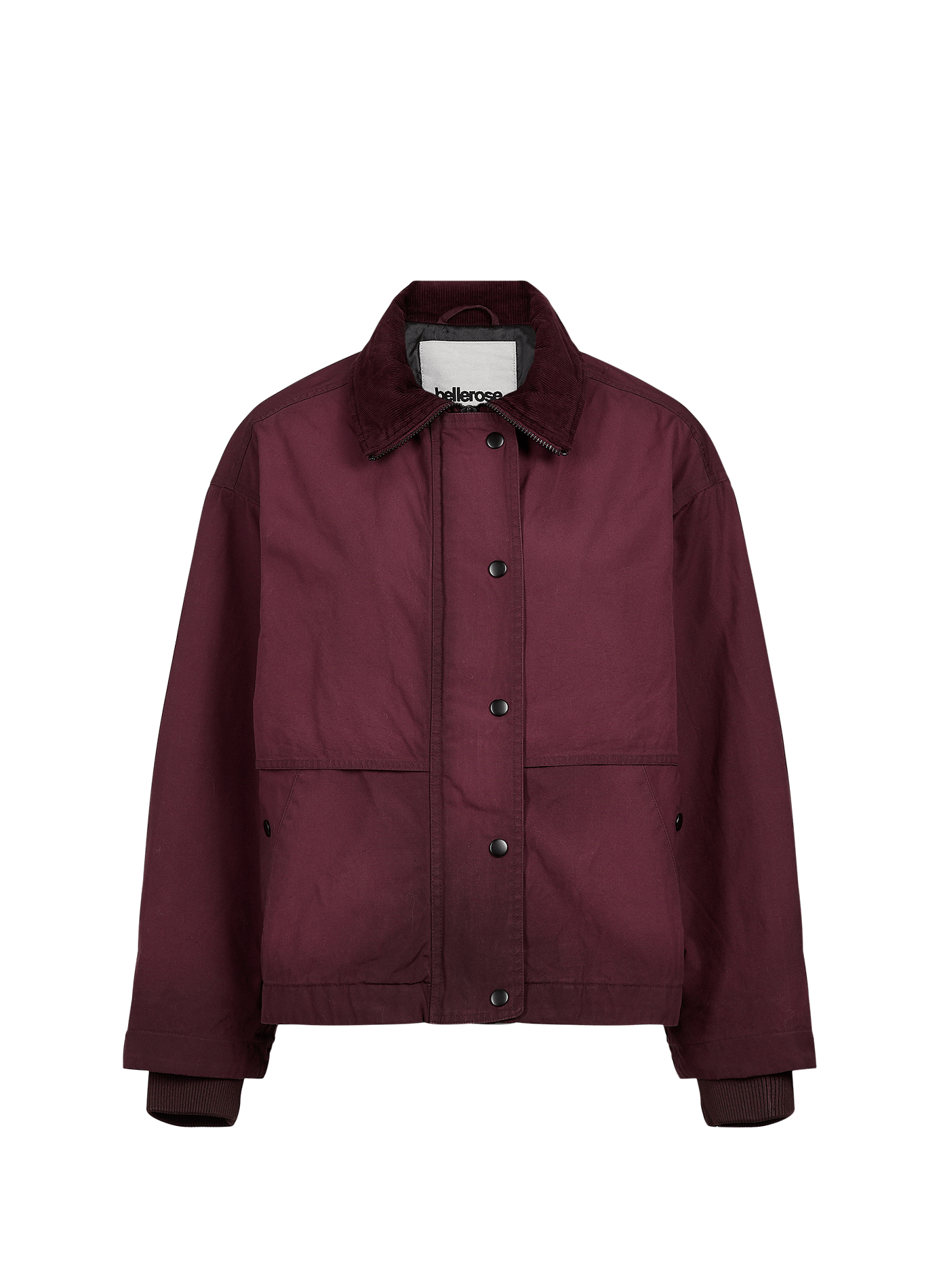 Oversize-Jacke Jazlin aus Baumwolle BELLEROSE Rot