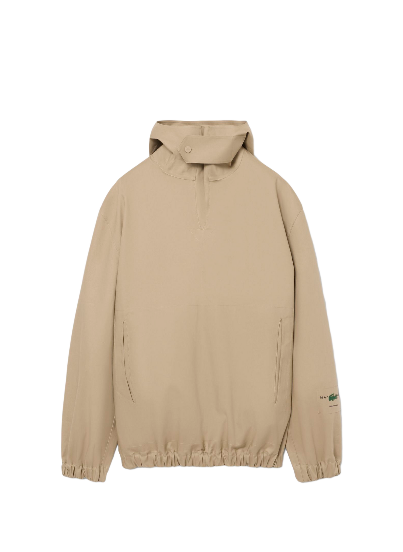 Veste à enfiler en coton LACOSTE Beige