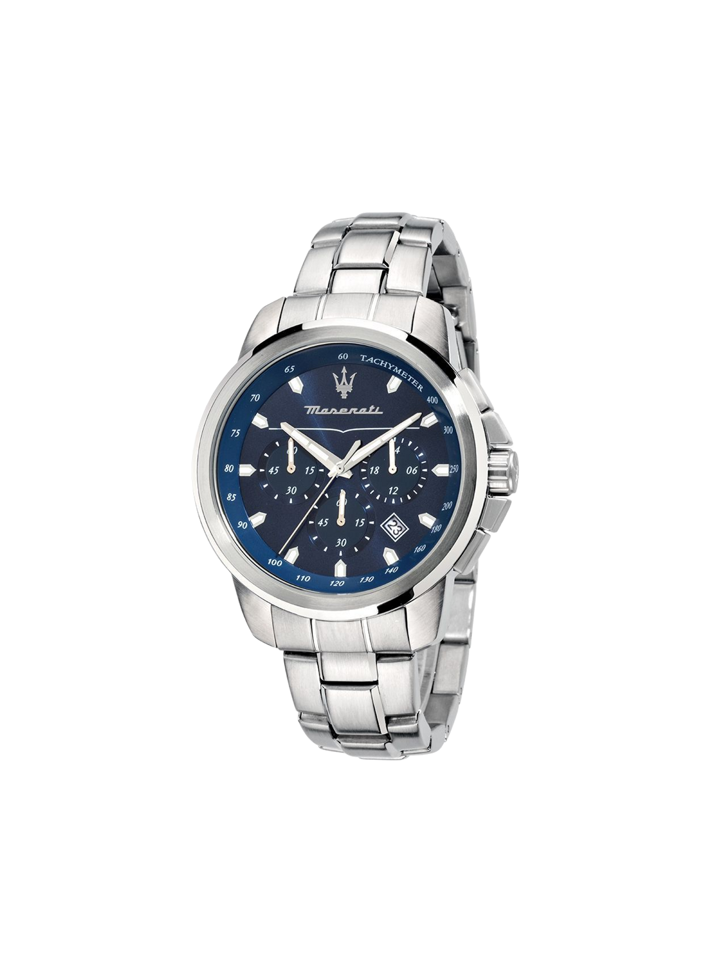 Montre quartz en acier inoxydable MASERATI Bleu