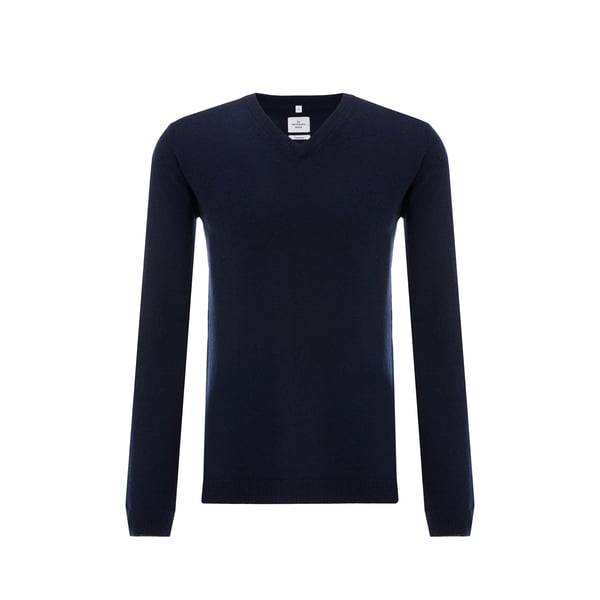 Pull col V en cachemire