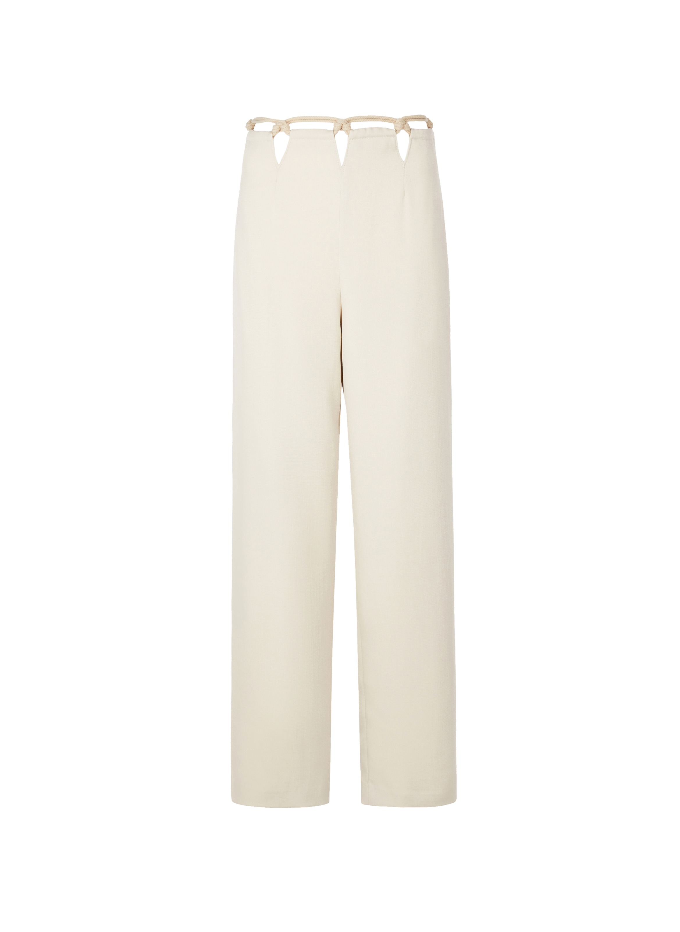Pantalon ample en toile