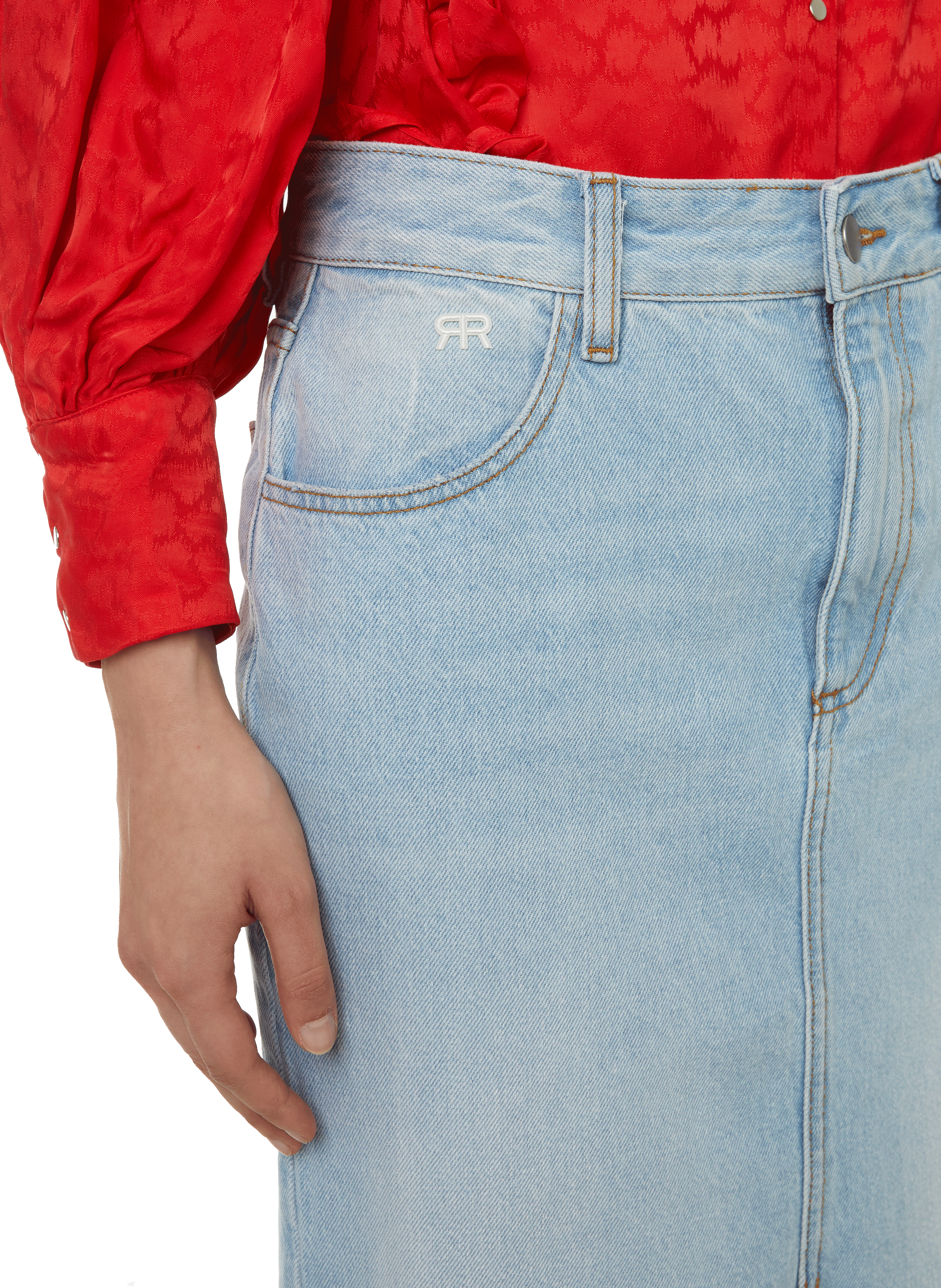 Jupe Mona en jean ROSEANNA Bleu