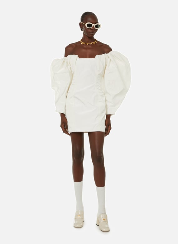 【送料&関税込】Jacquemus Puffed Sleeve Dress La Robe Taffetas Dress - Jacquemus Women | Printemps.com